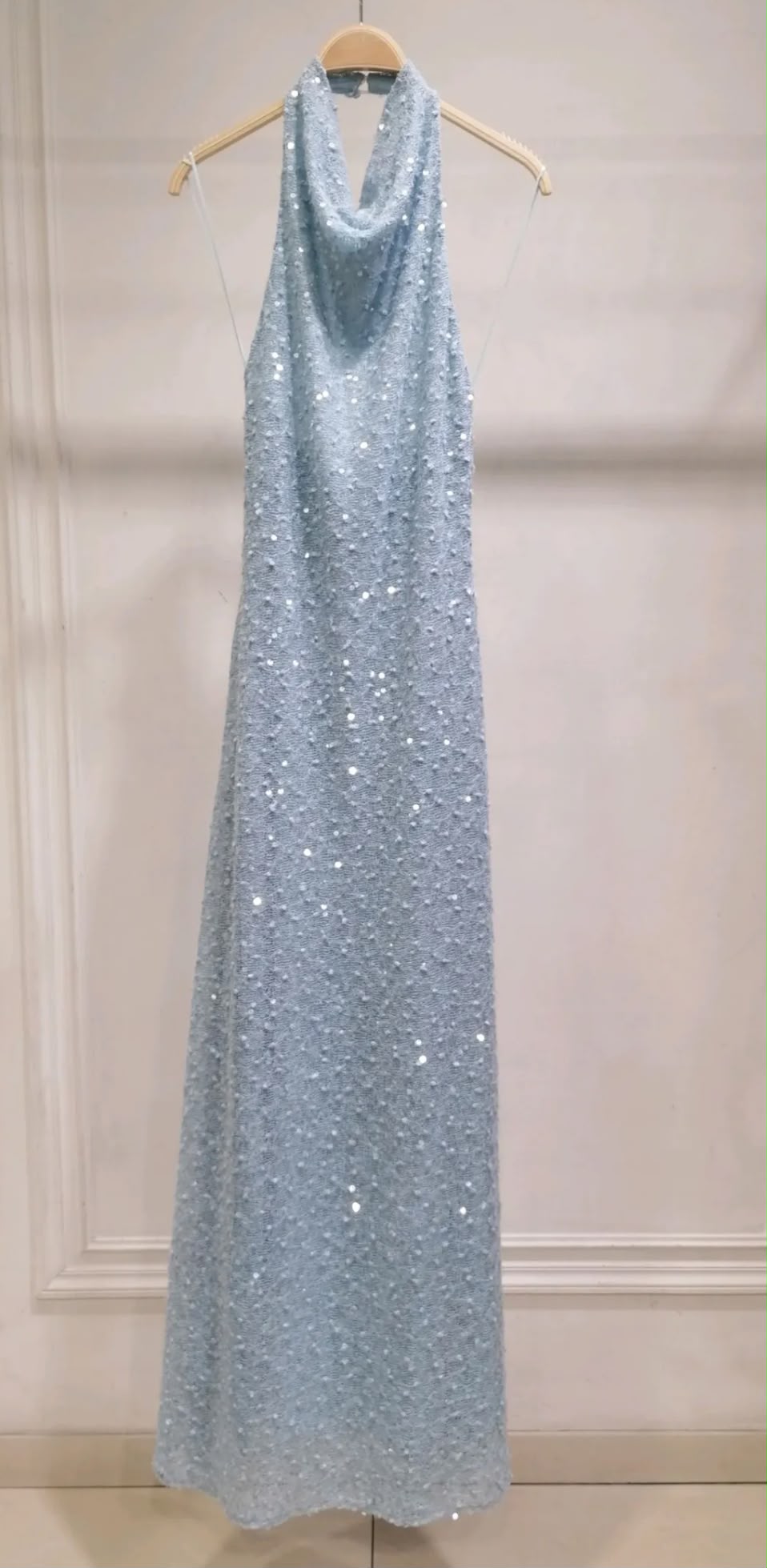 Vestido Celeste Shine - Vera & Lucy