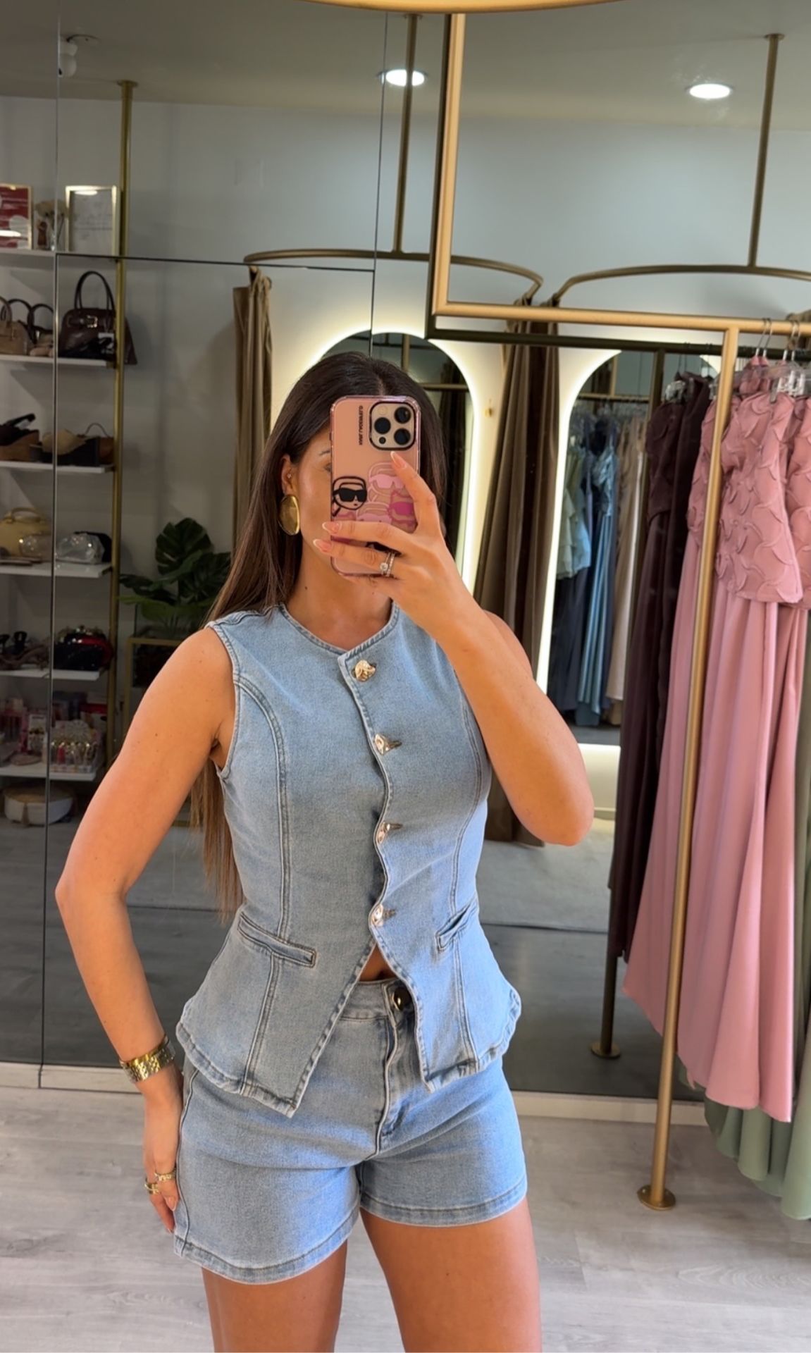Conjunto Denim Chic - Soy