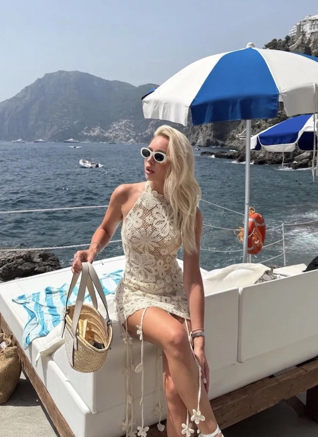 Vestido Amalfi Bloom - F&P Paris