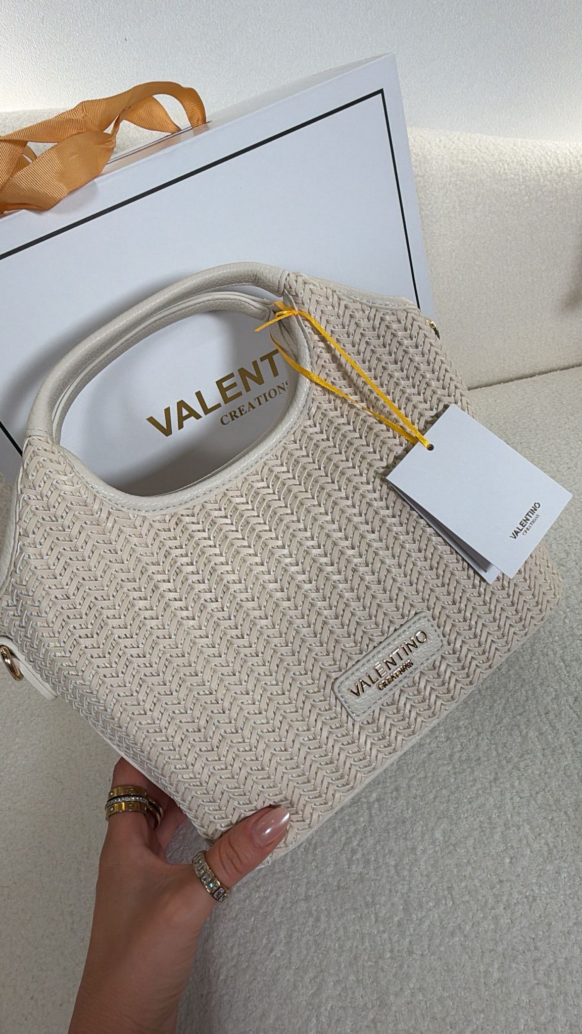 Mala Valentino Elegance Trançada