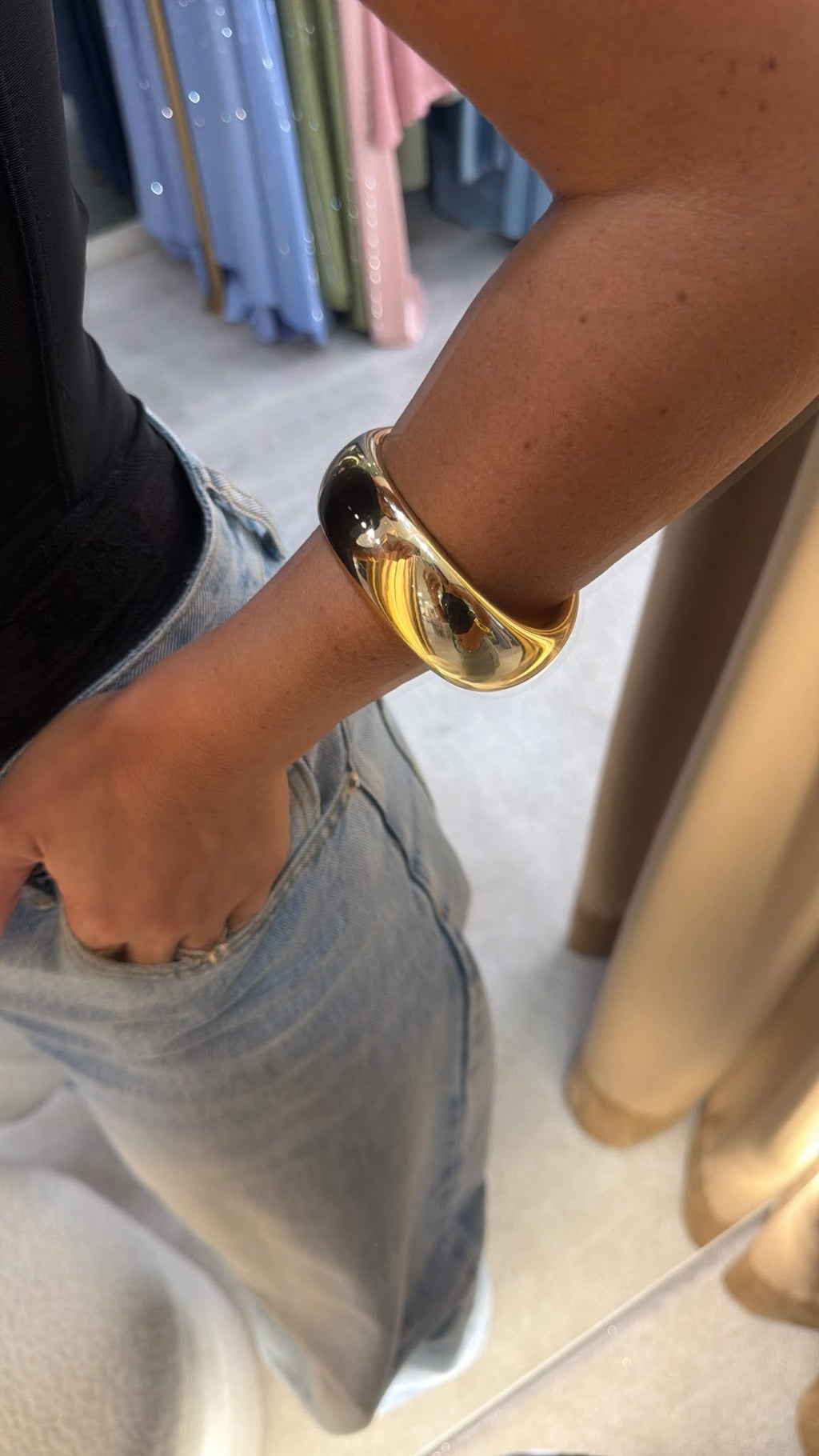 Bracelete Eclipse Dourada