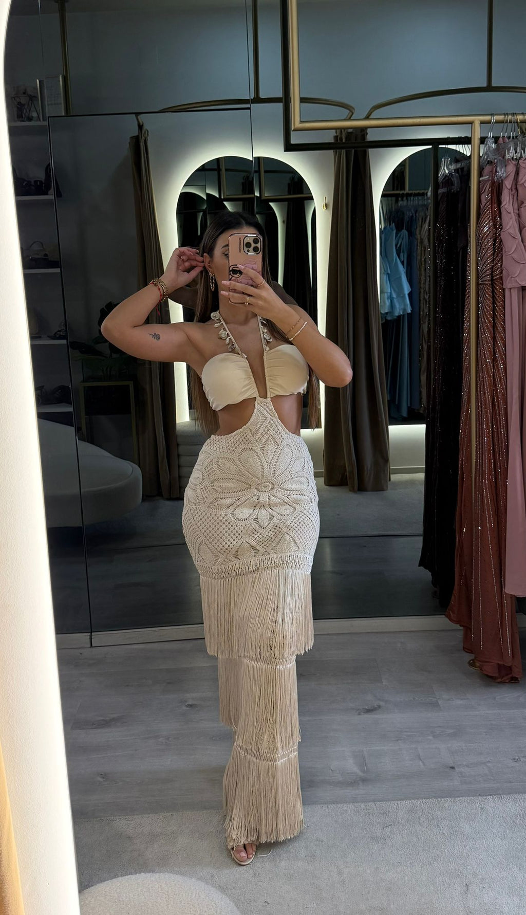 Vestido Capri Croché - F&P Paris