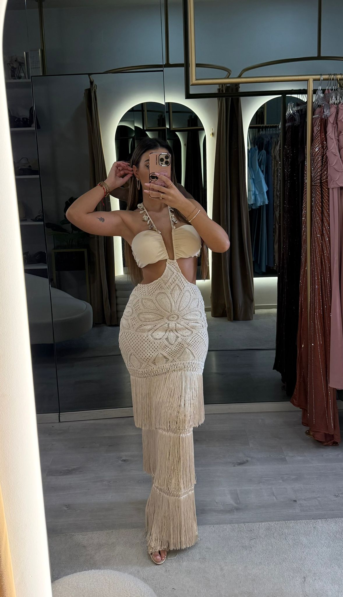 Vestido Capri Croché - F&P Paris