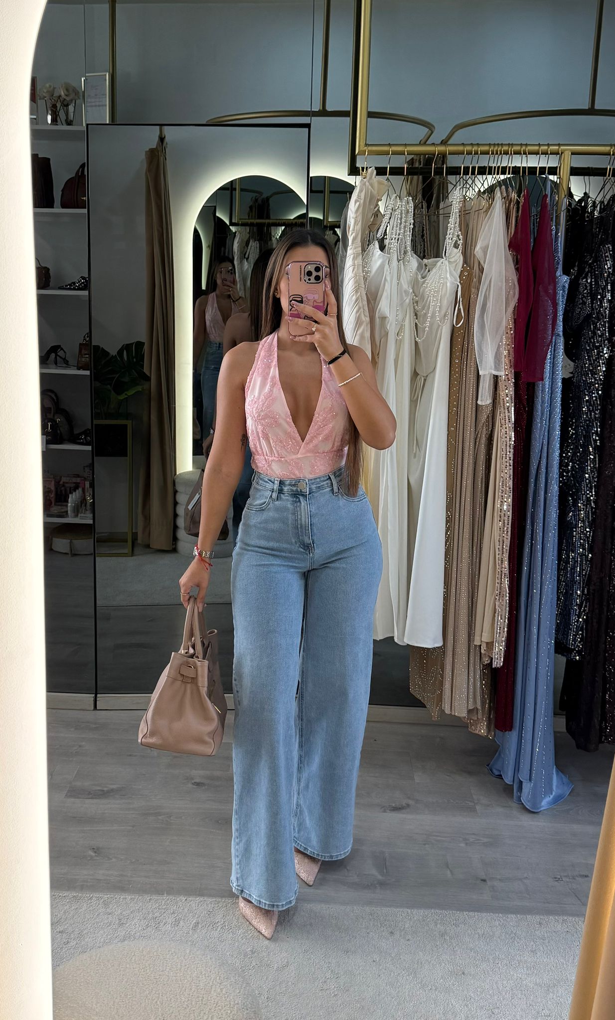 Calças de Ganga Wide Leg – Redial