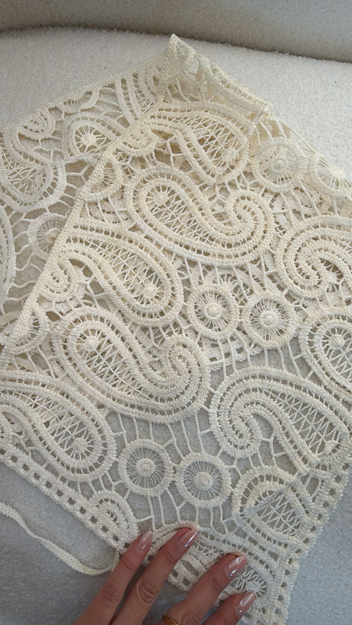 Lenço Croche