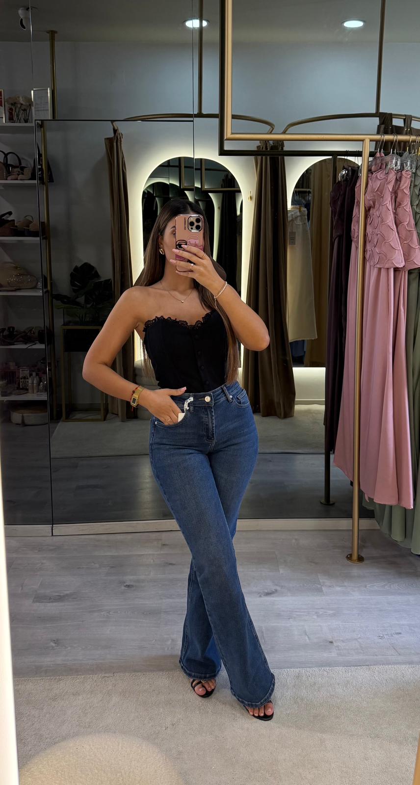 Calças Queen Flare Jeans