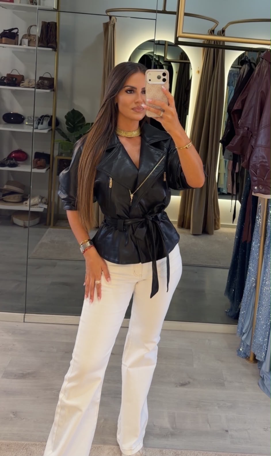 Casaco Biker Elegance - Softy Paris