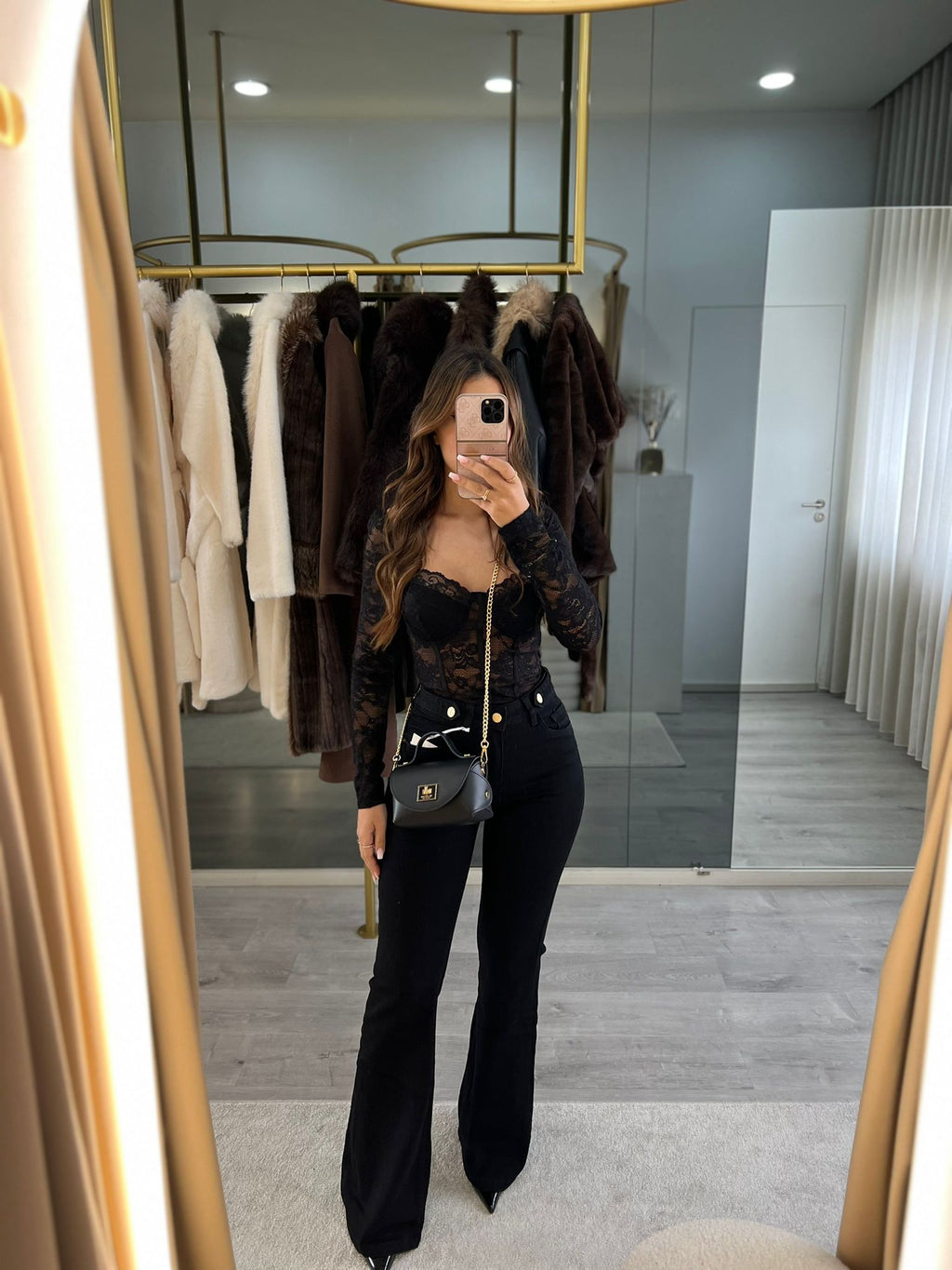 Body Corset em Renda