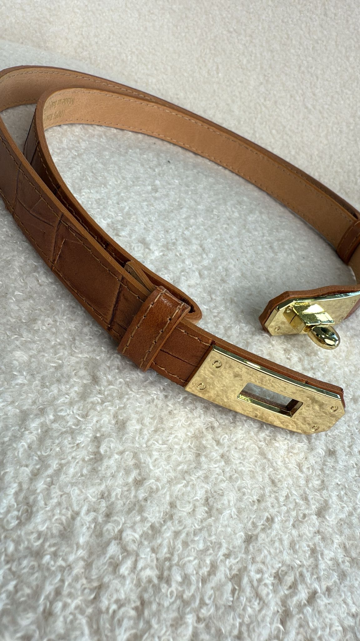 Cinto Premium em Pele Relevo