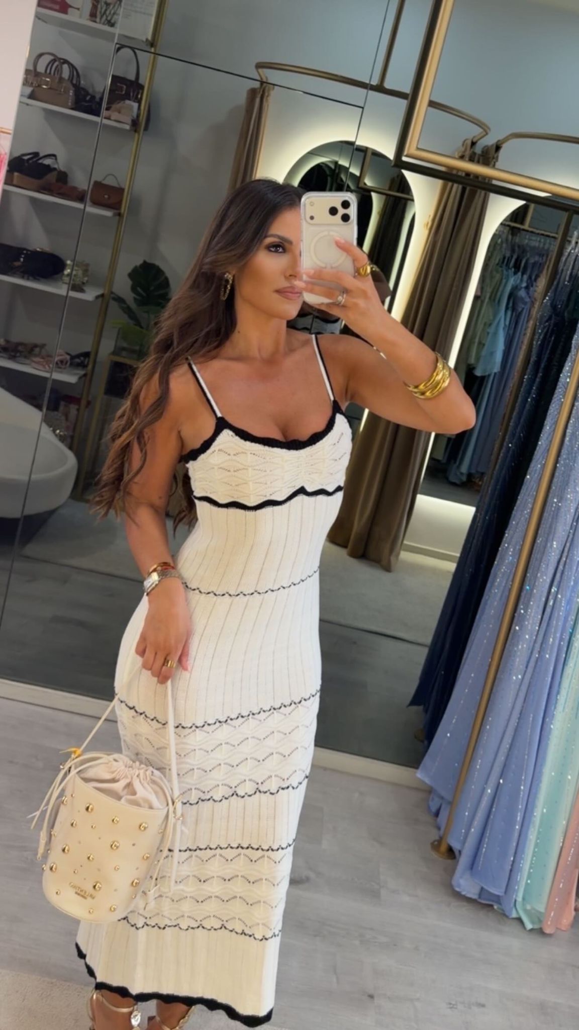 Vestido Monaco Croché