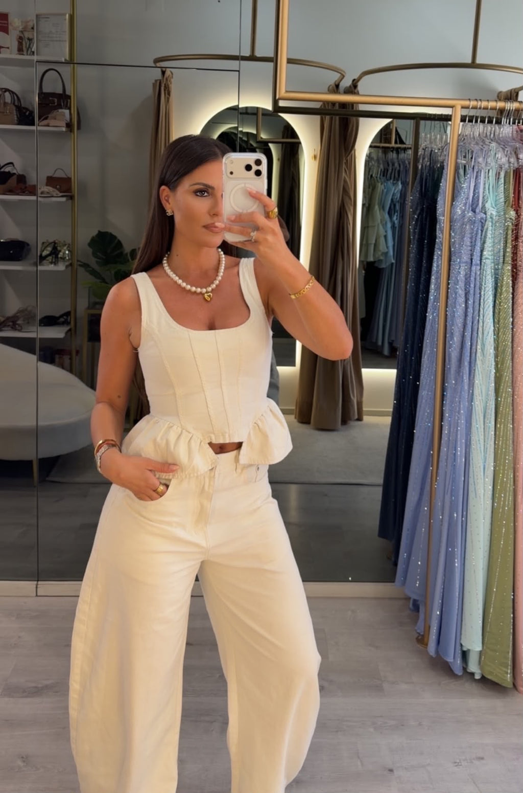 Conjunto Pérola – Mochy
