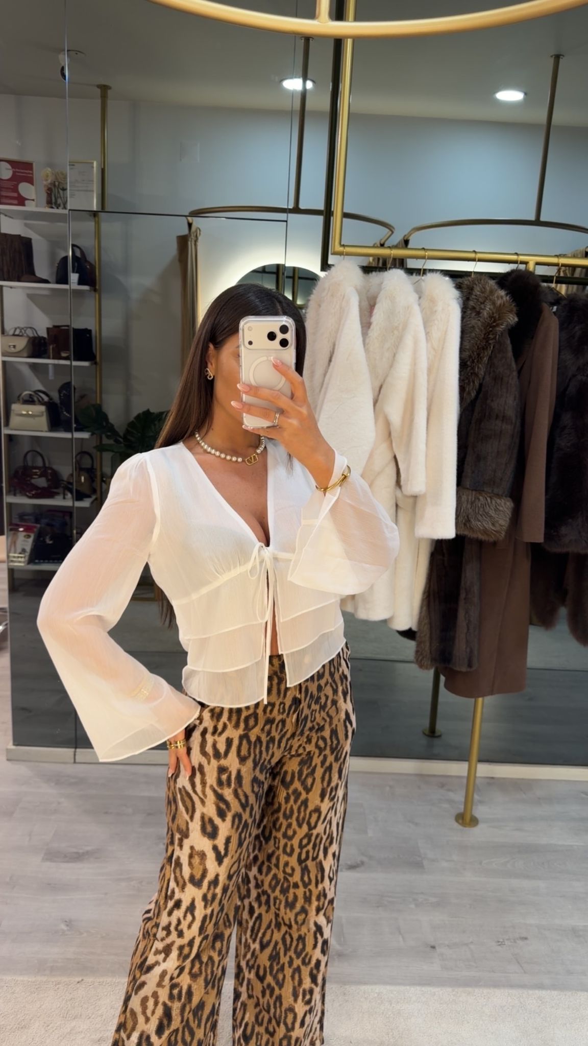 Blusa Romântica Manga Longa