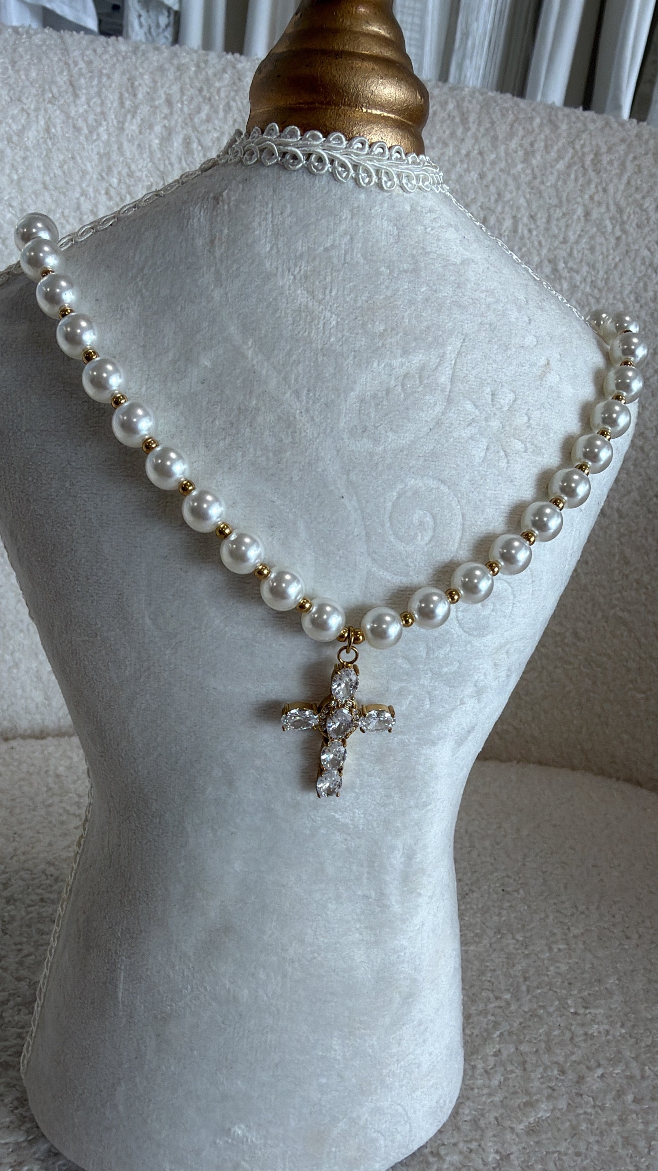 Colar Faith Pearl