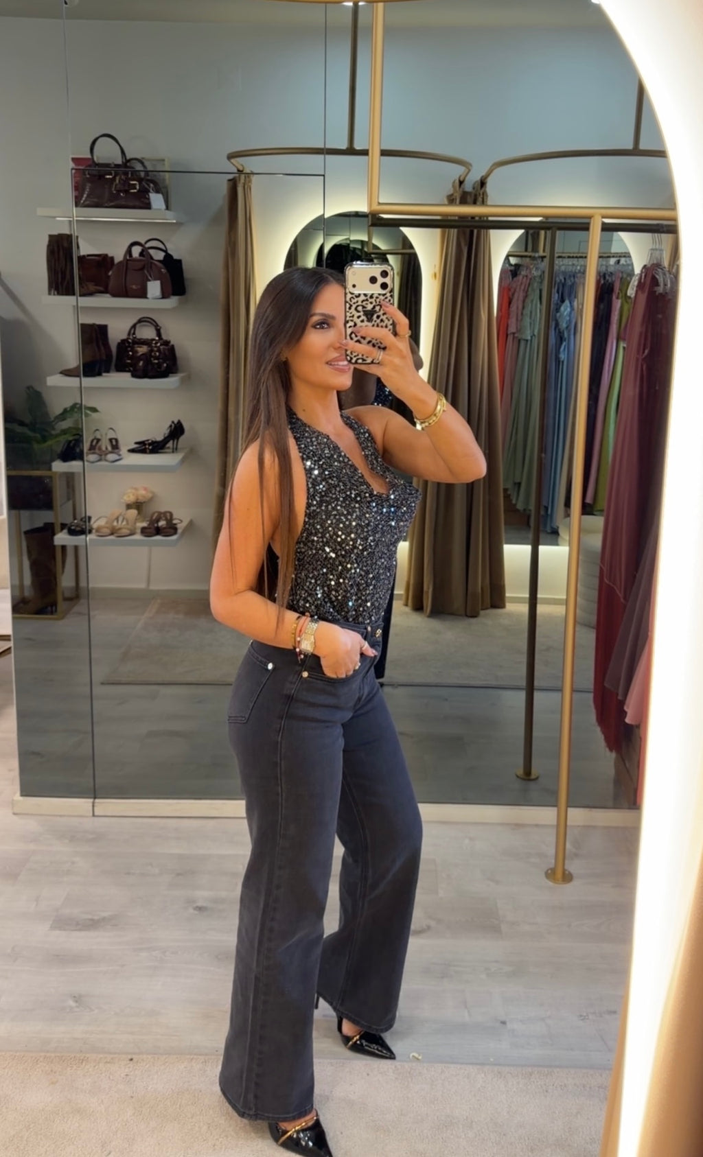 Calça Wide Leg