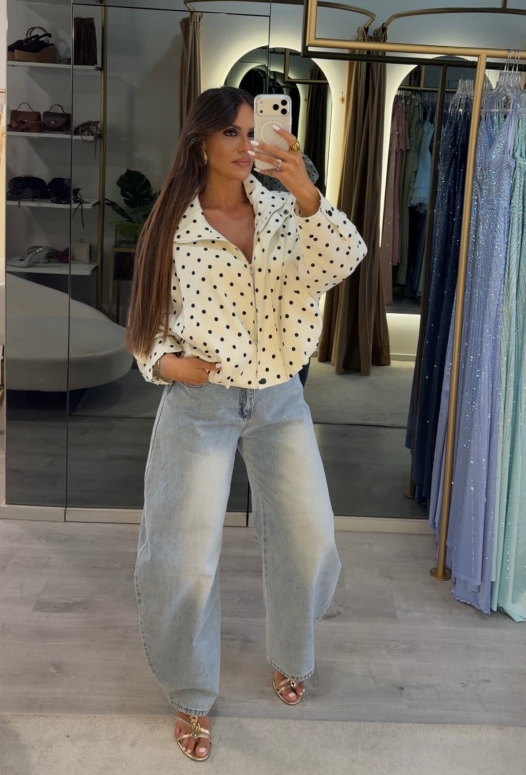 Bomber Poá Chic - Vera & Lucy