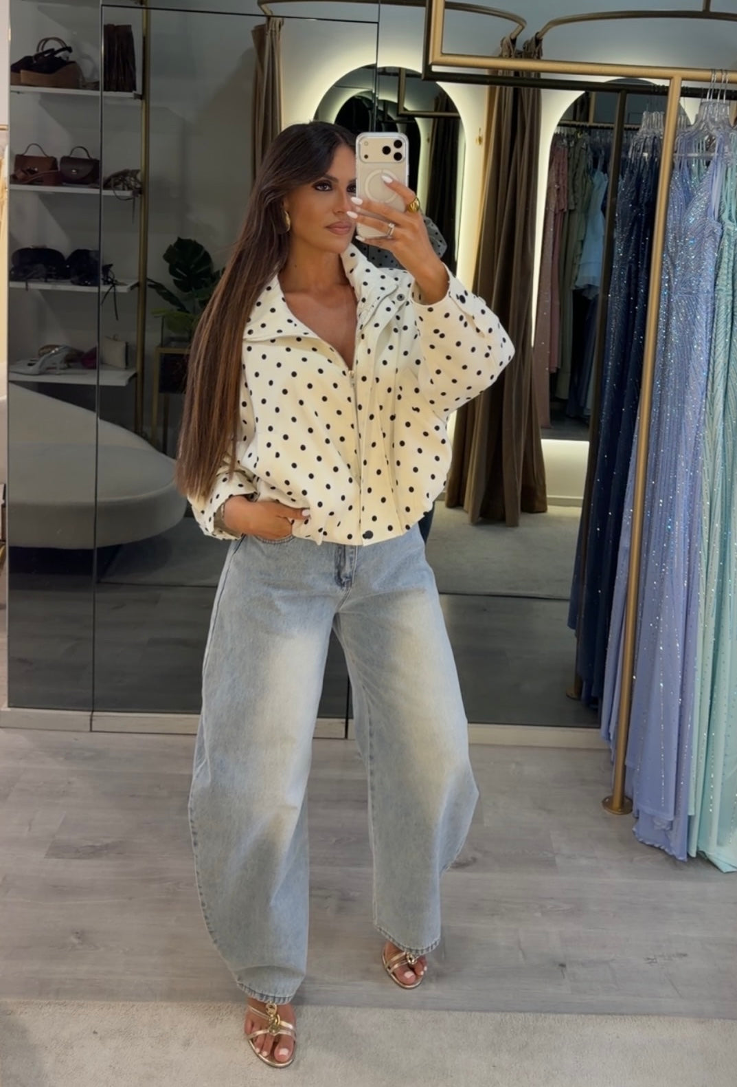 Bomber Poá Chic - Vera & Lucy