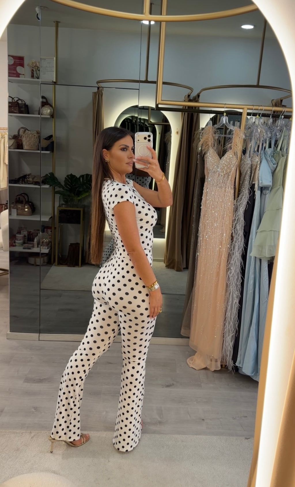 Calça Poá Chic
