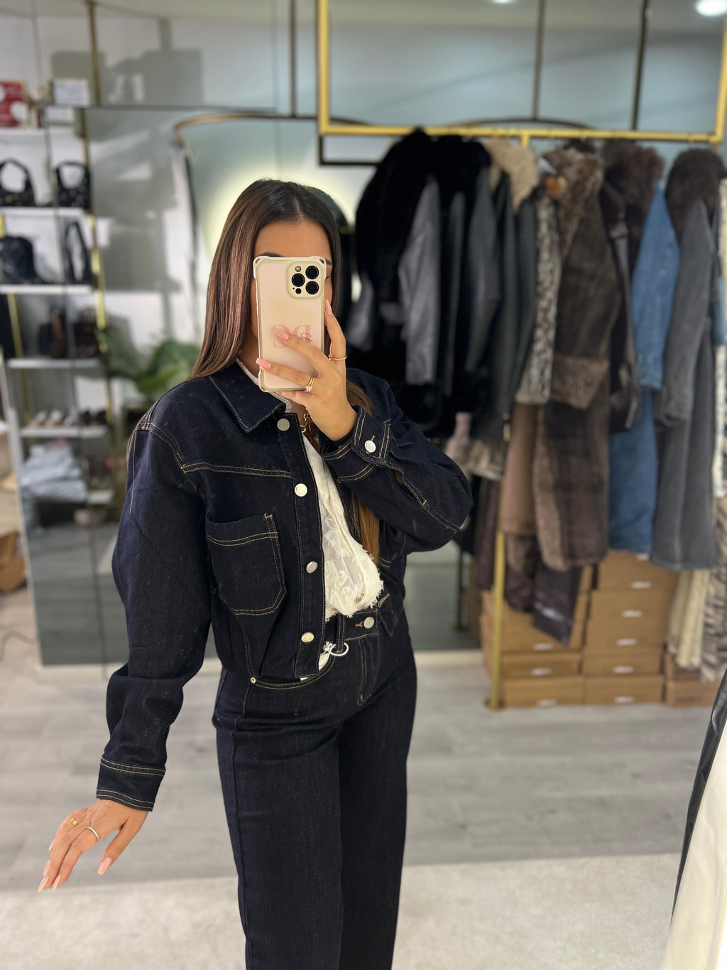 Casaco Denim Classic