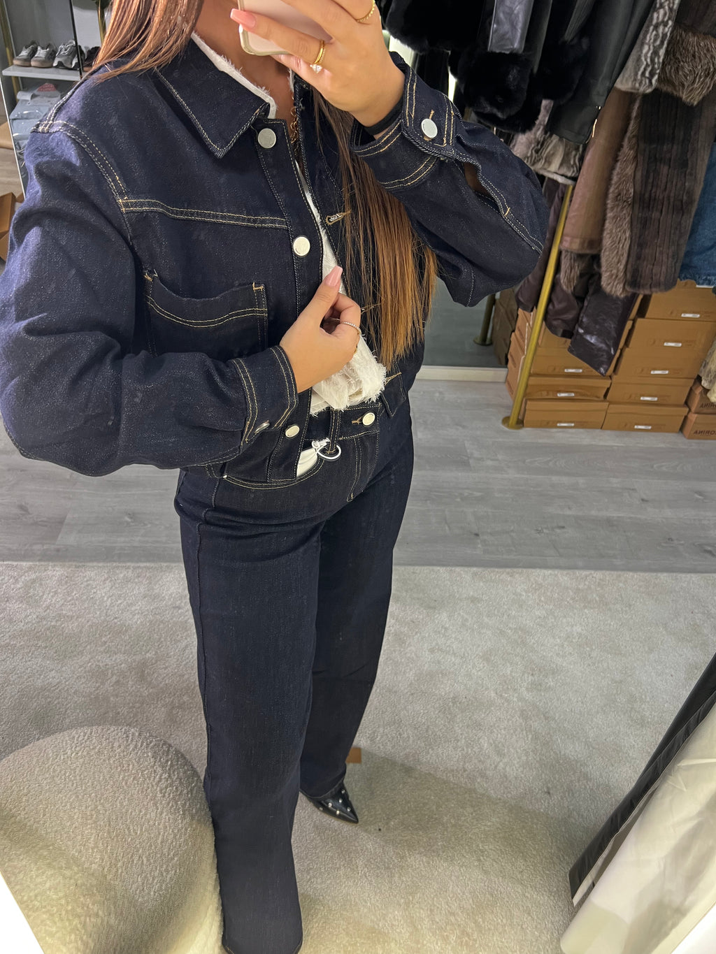 Casaco Denim Classic
