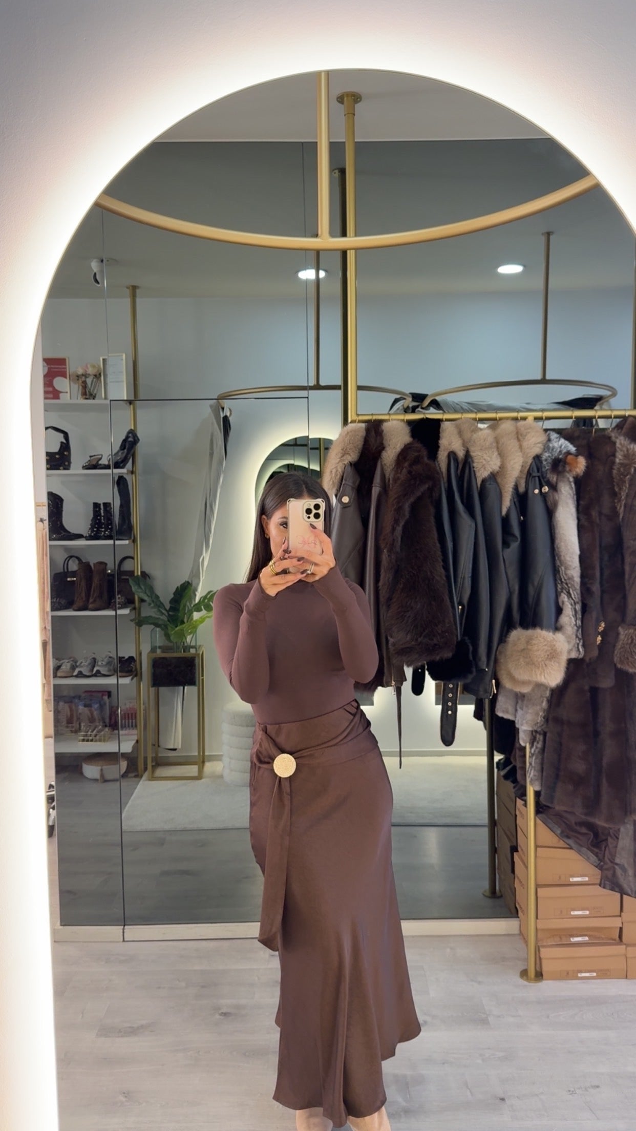 Saia Satin Choco