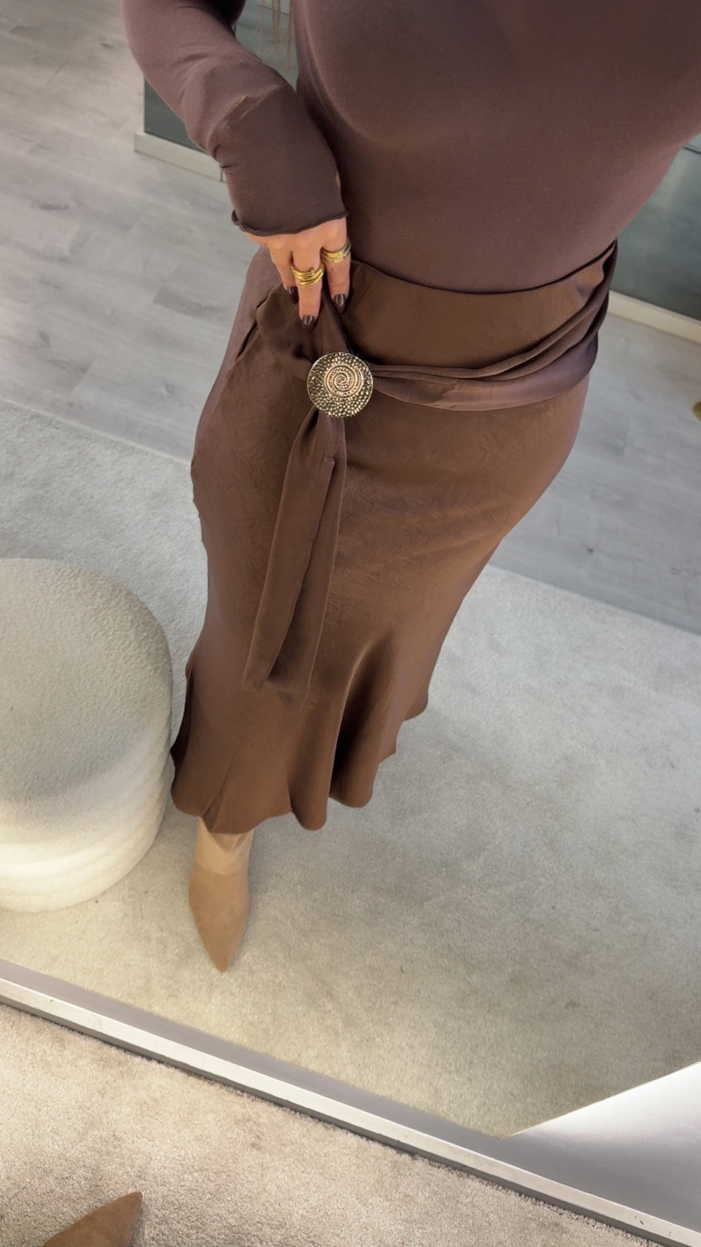 Saia Satin Choco