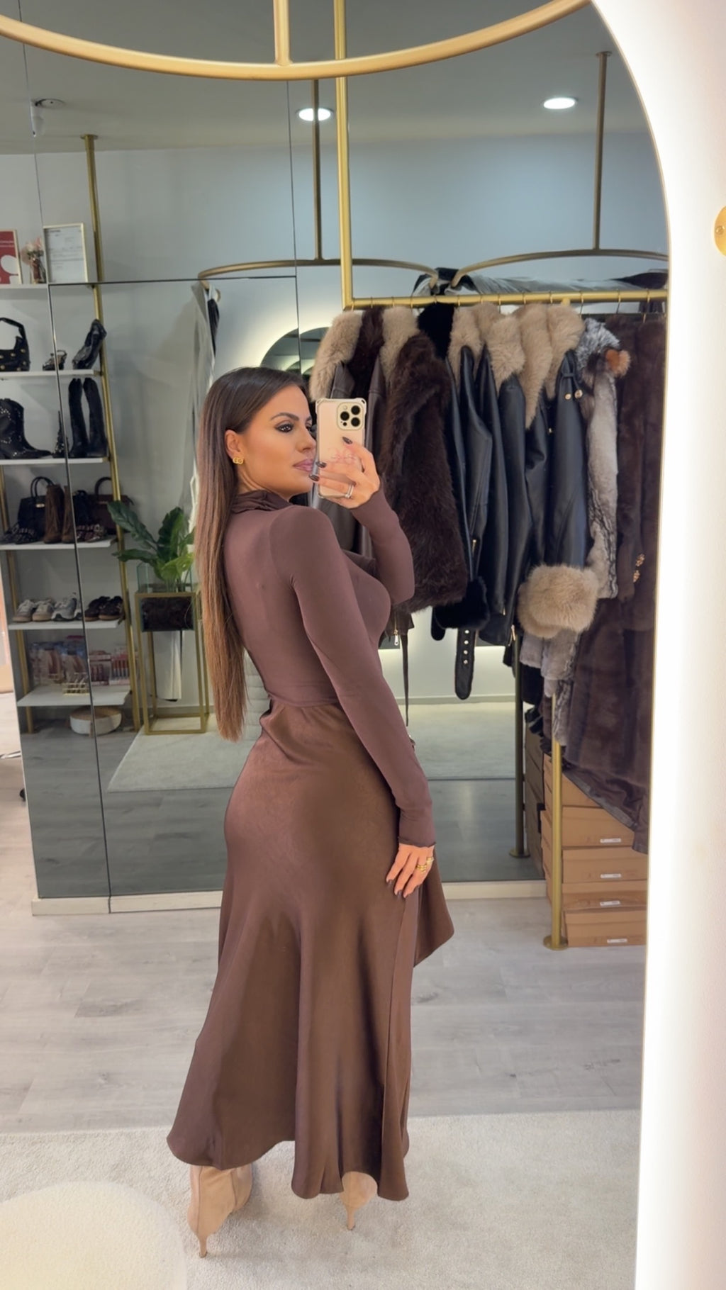 Saia Satin Choco