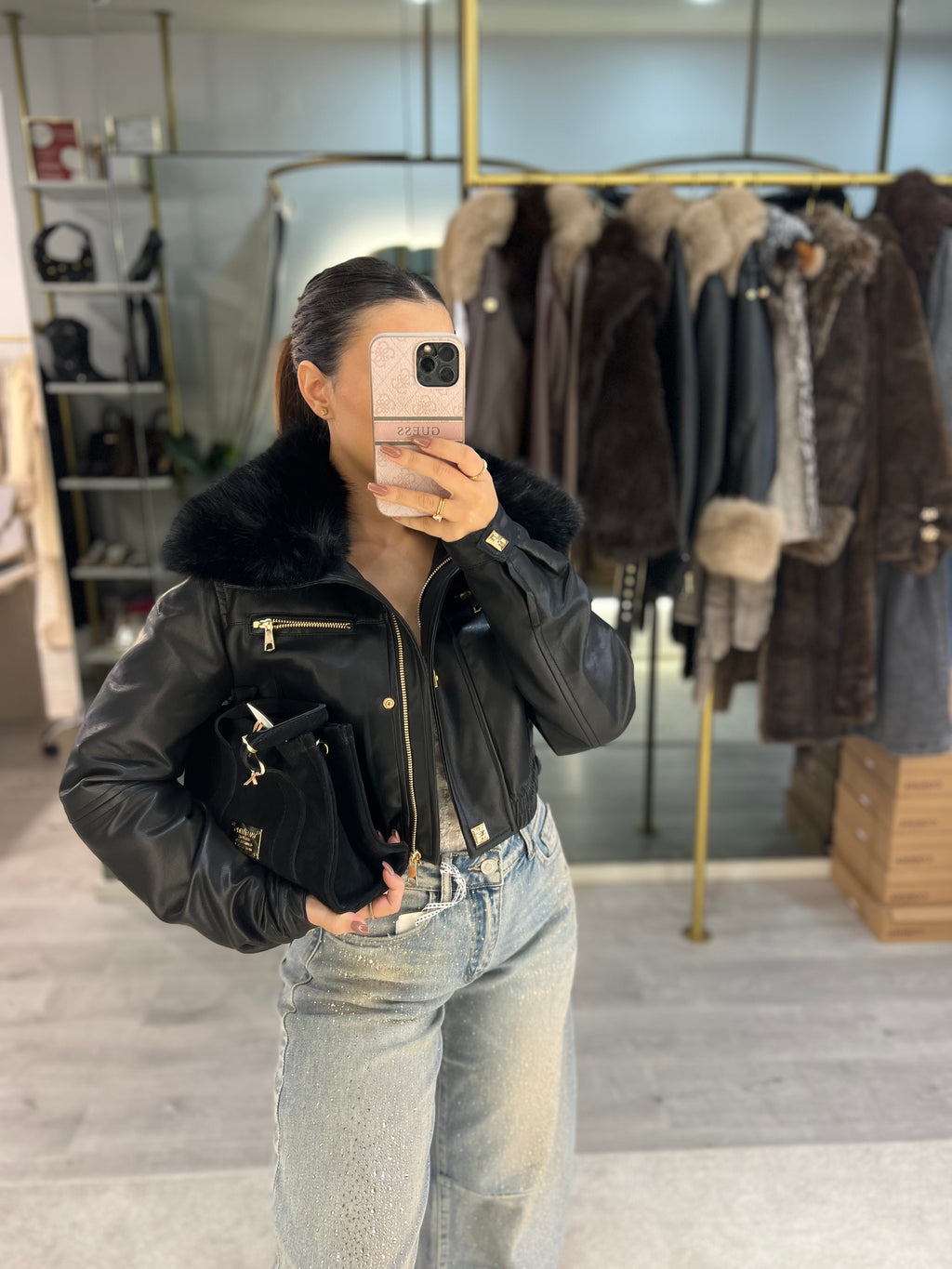 Casaco Frost Leather