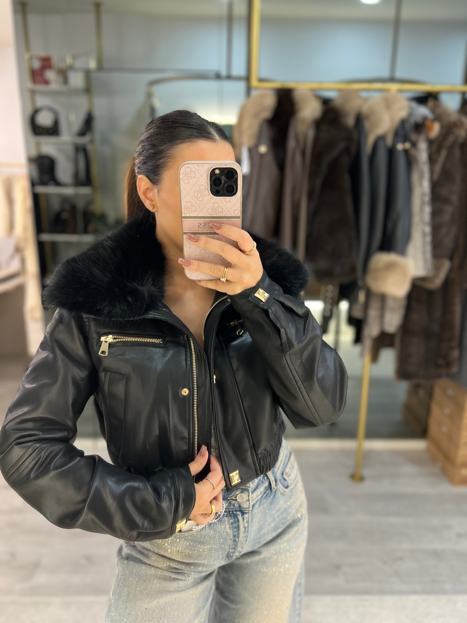 Casaco Frost Leather