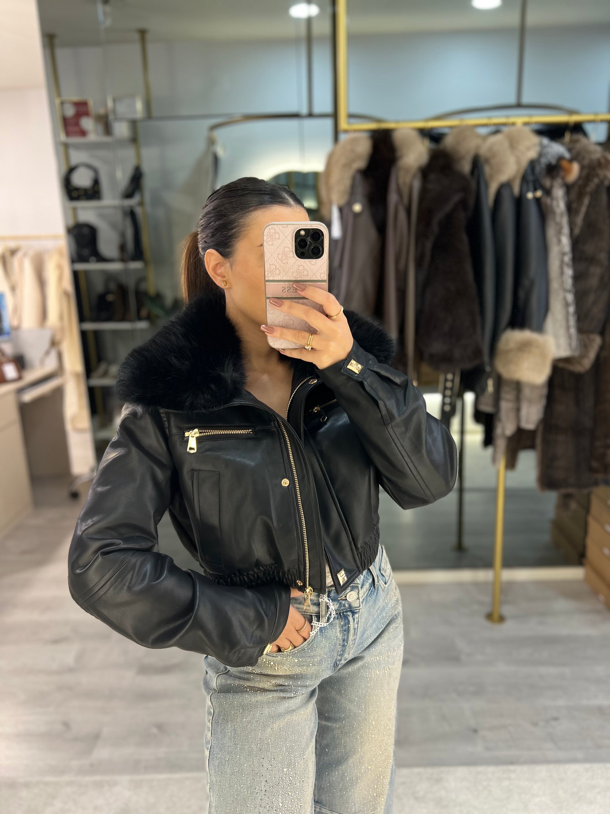 Casaco Frost Leather