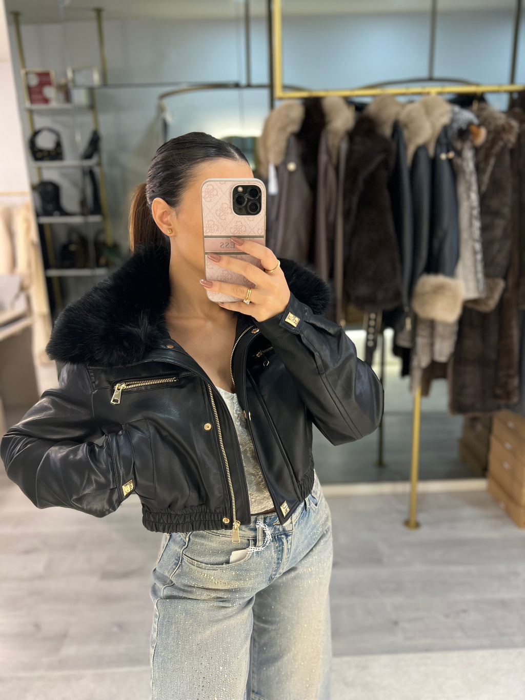 Casaco Frost Leather