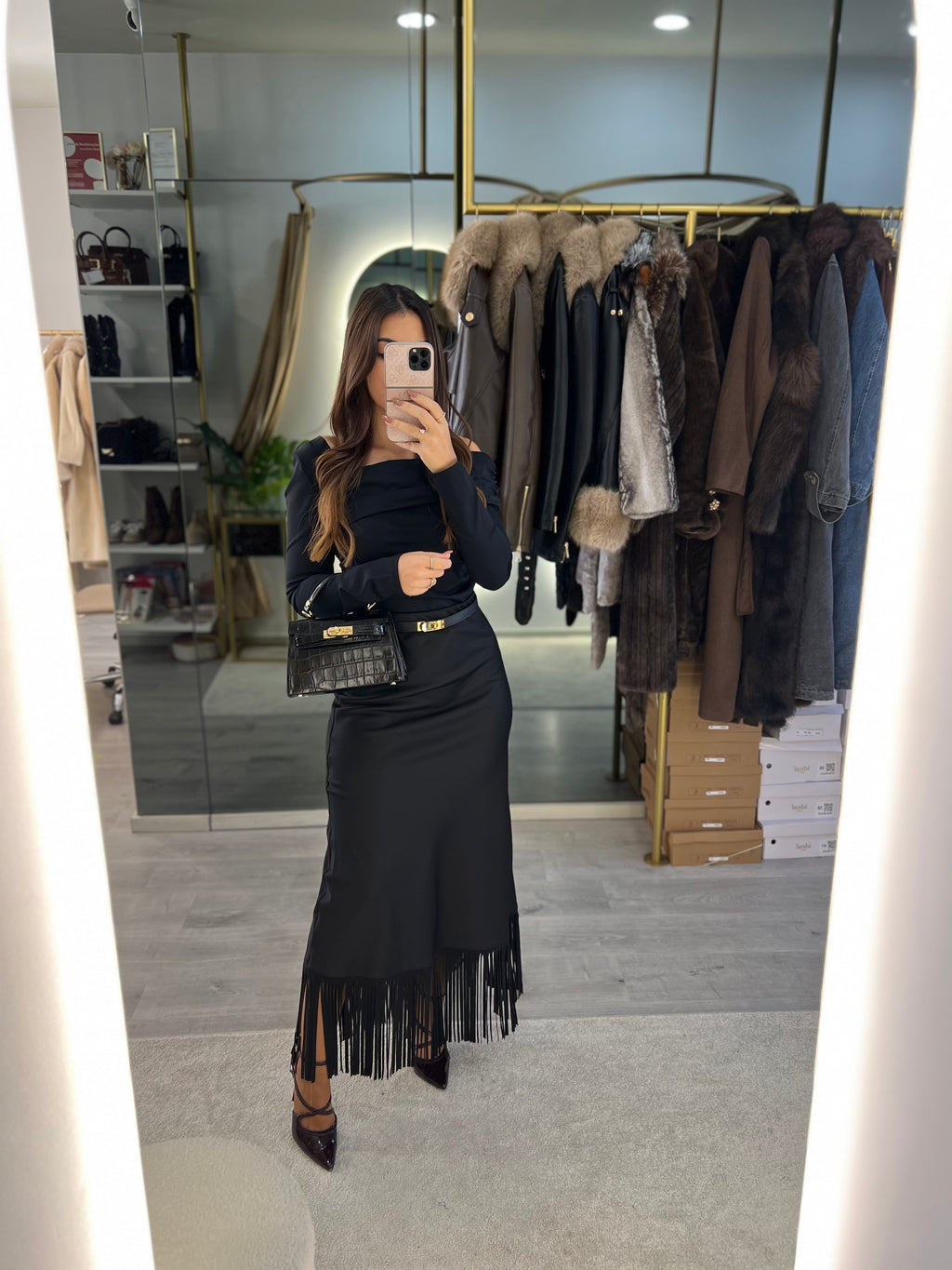 Saia Fringe Luxe