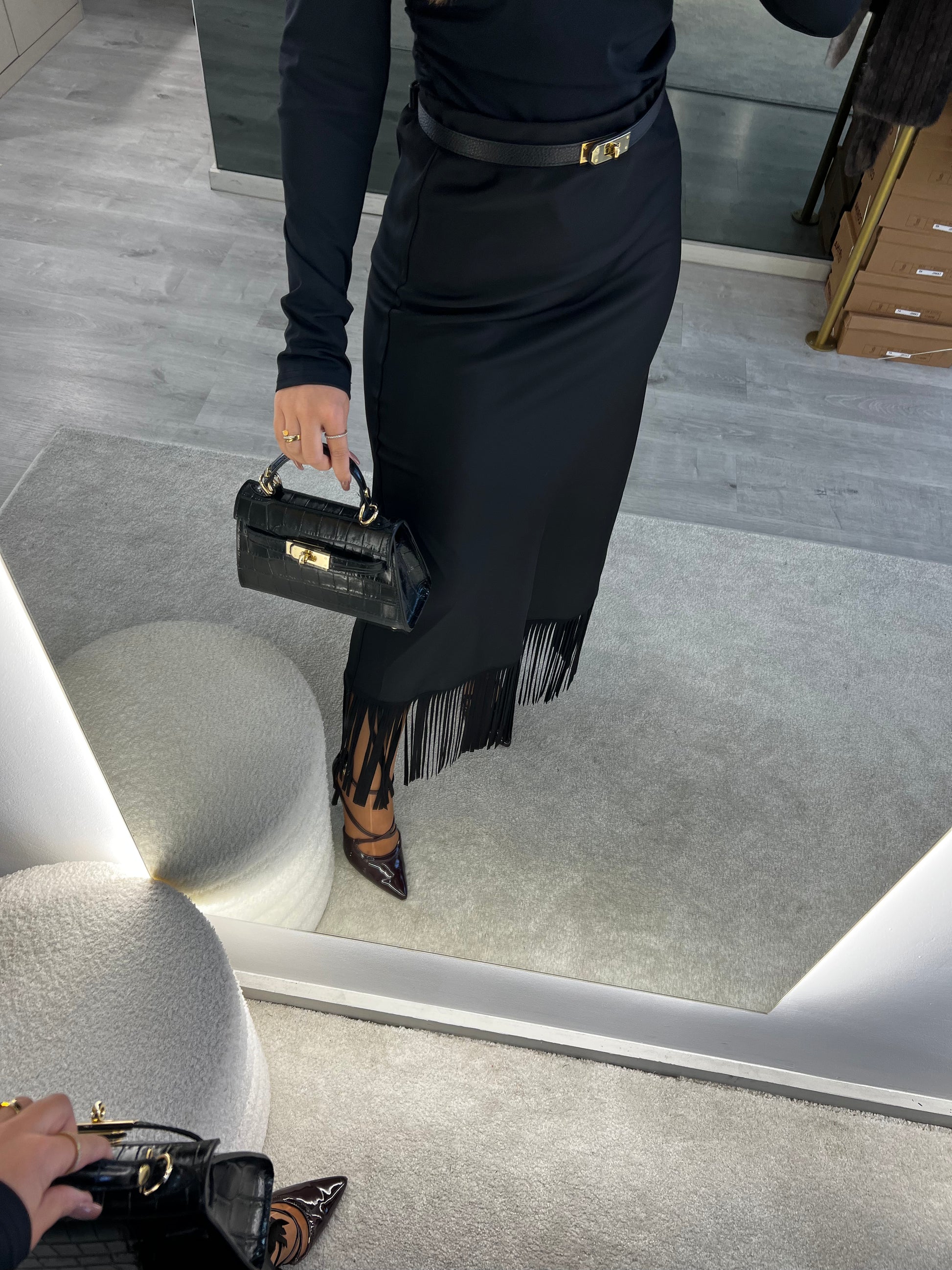 Saia Fringe Luxe