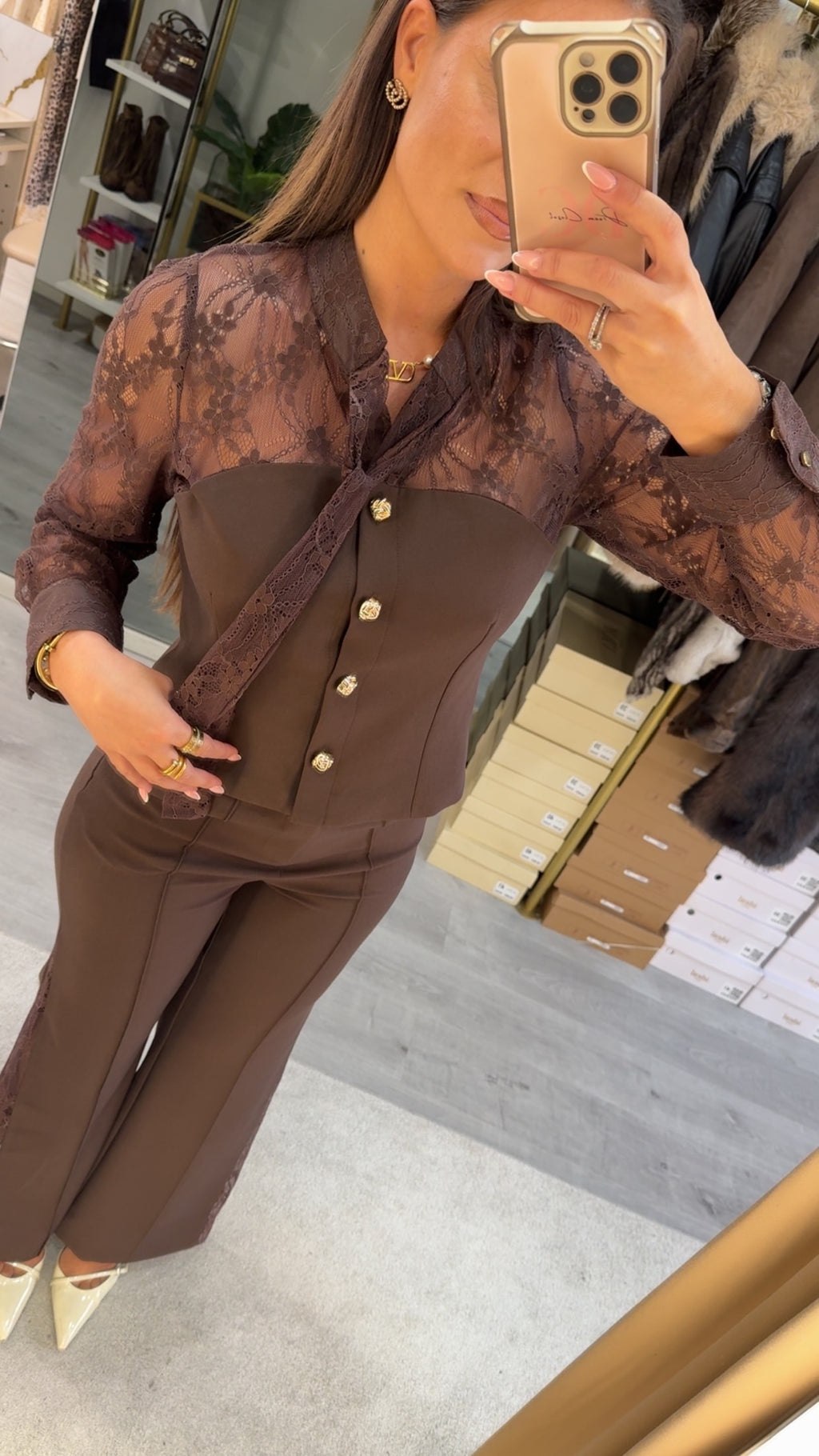 Calças Lace Glam