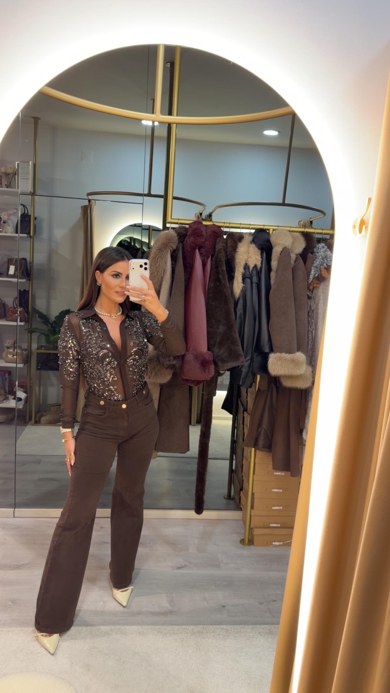 Calças Queen Hearts