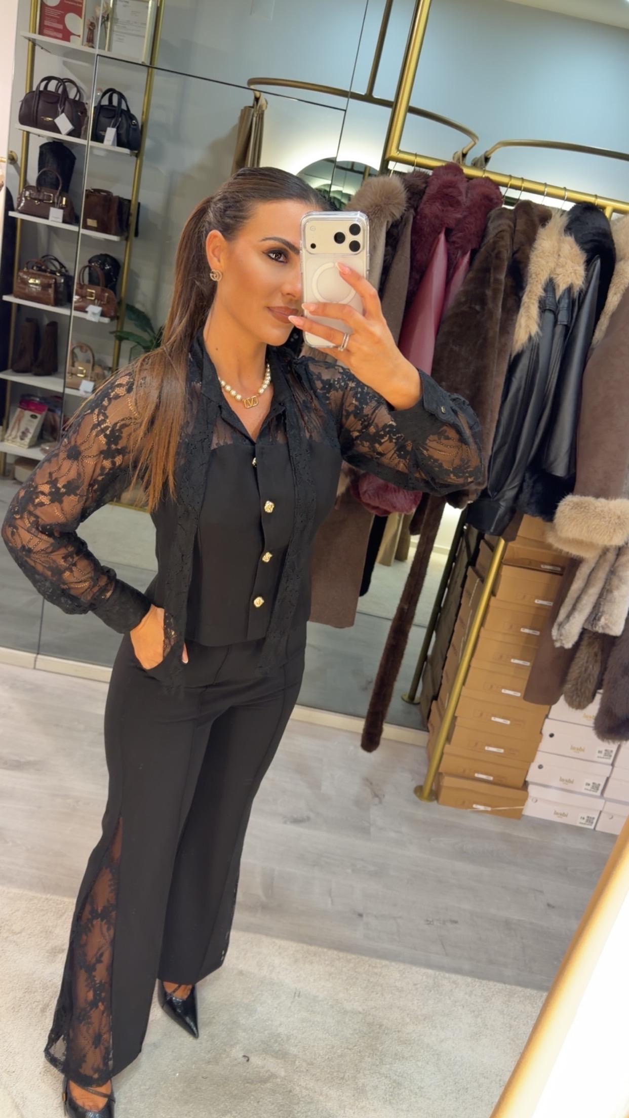 Calças Lace Glam