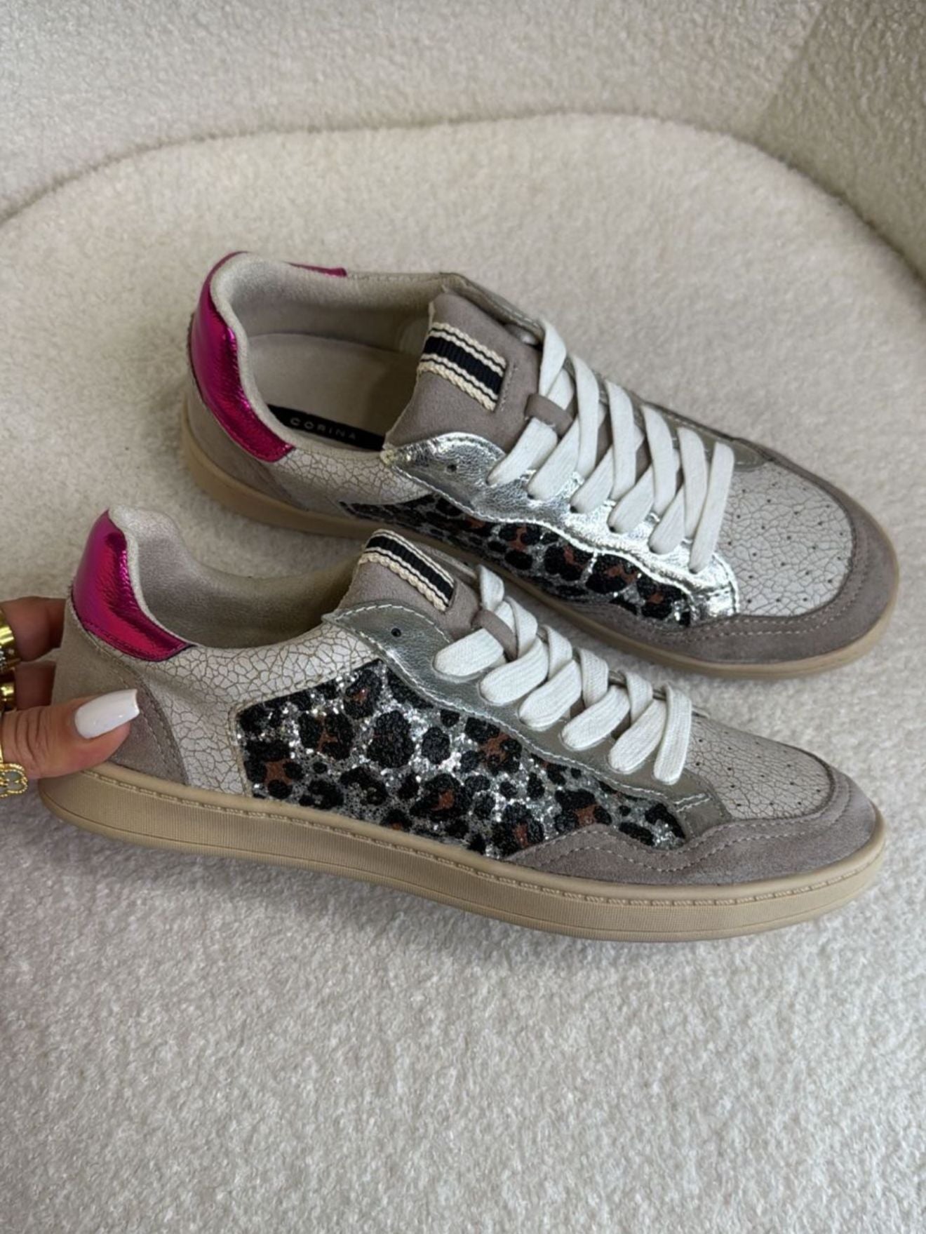 Sapatilhas Rasa Prata