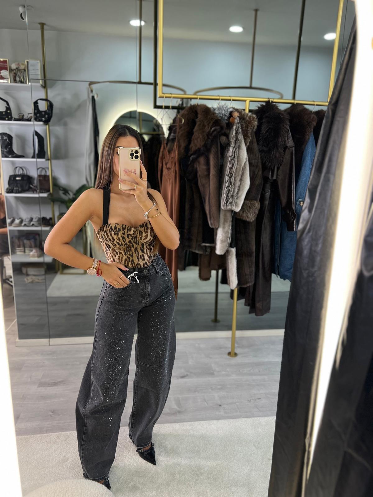 Corset Feline Power Mochy