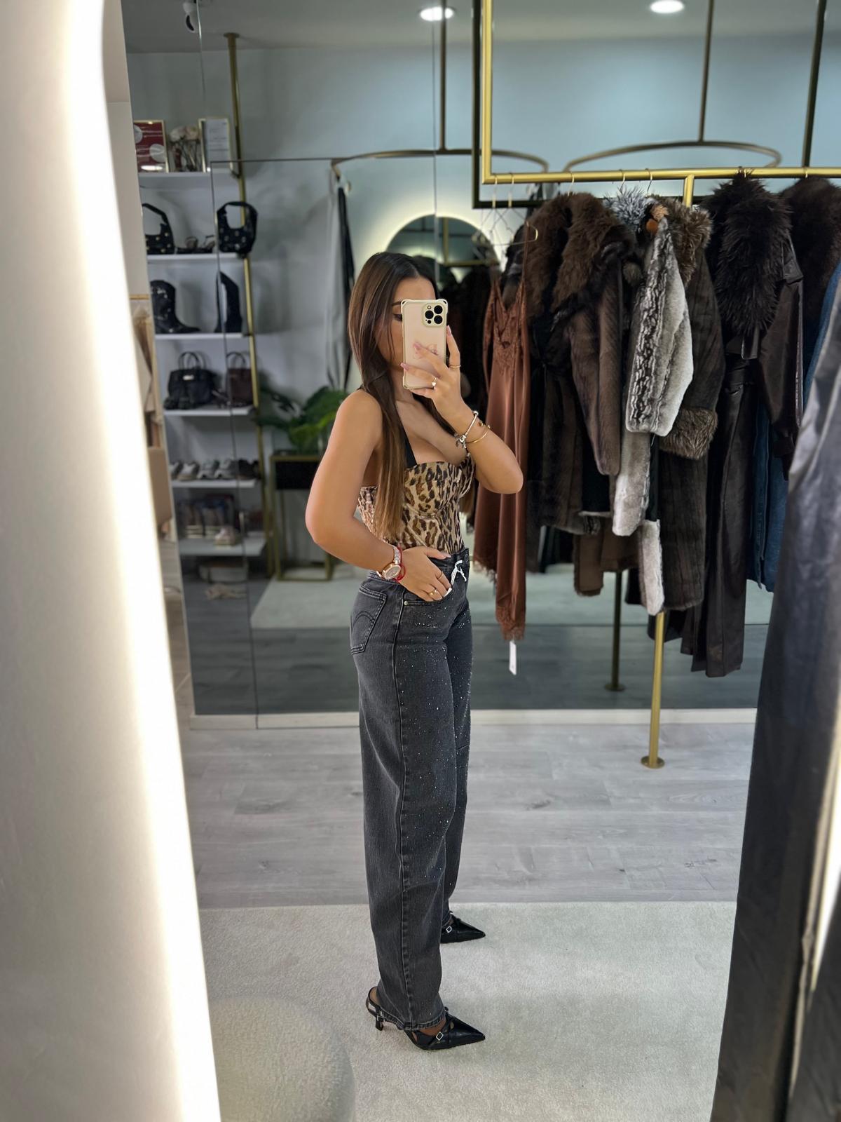 Corset Feline Power Mochy