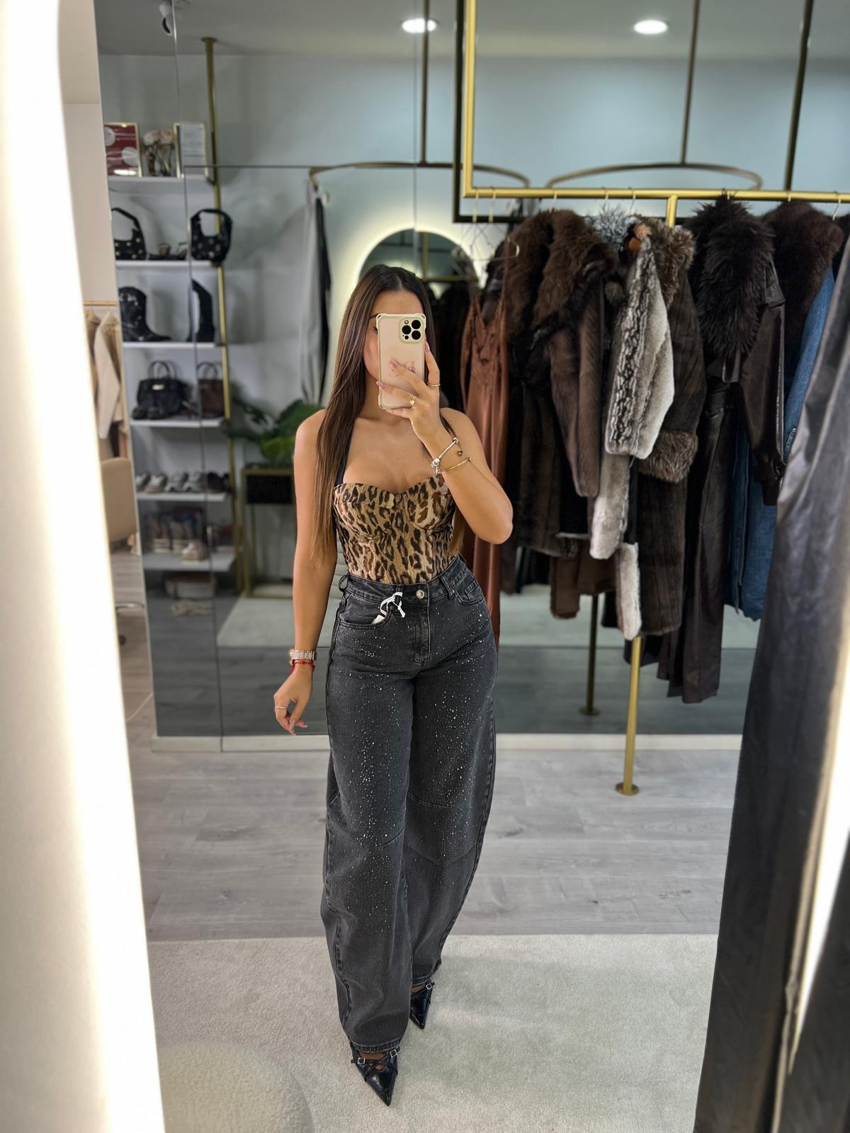 Corset Feline Power Mochy