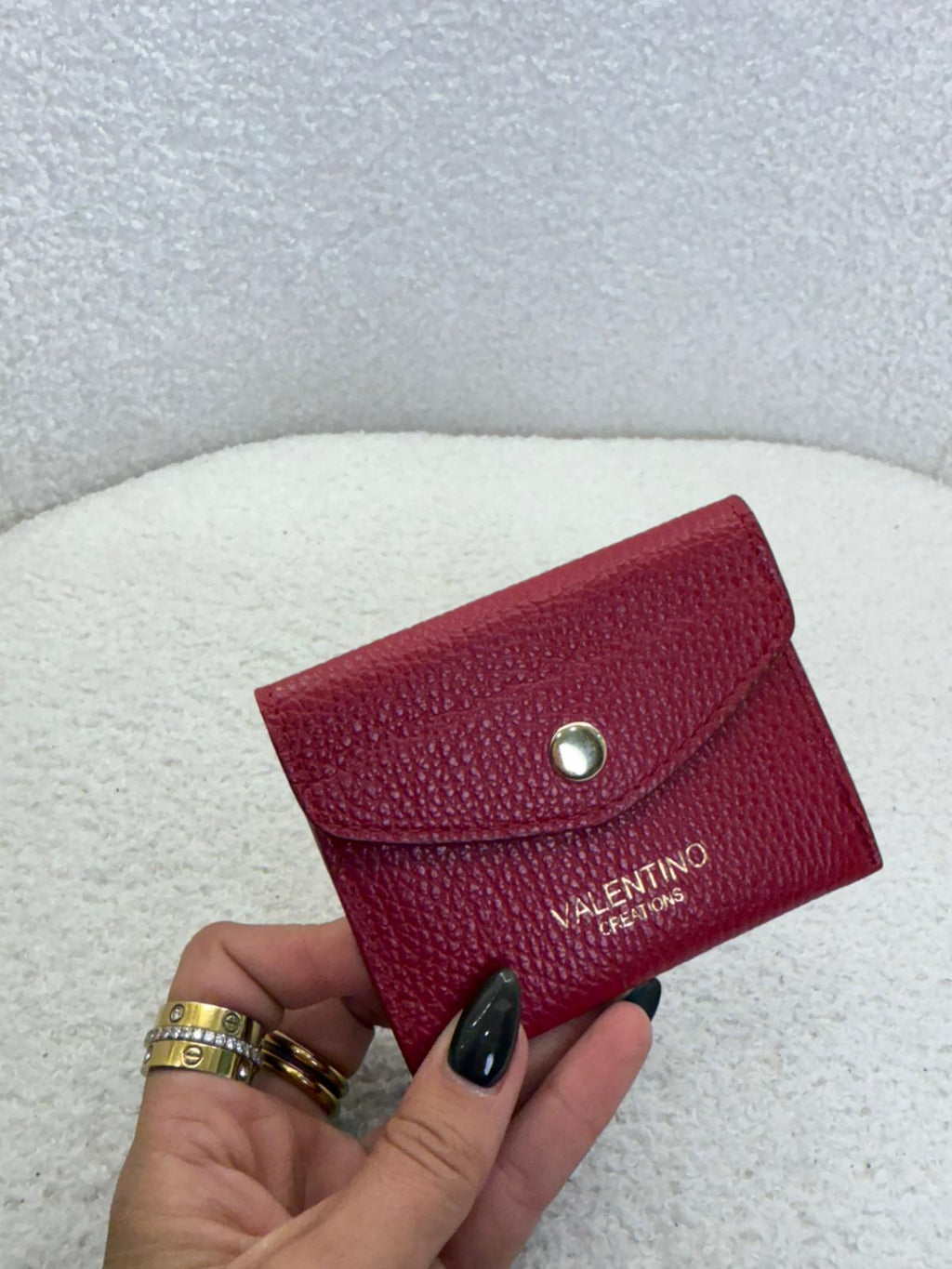 Porta-Cartões Valentino Creations – 100% Pele | Made in Italy