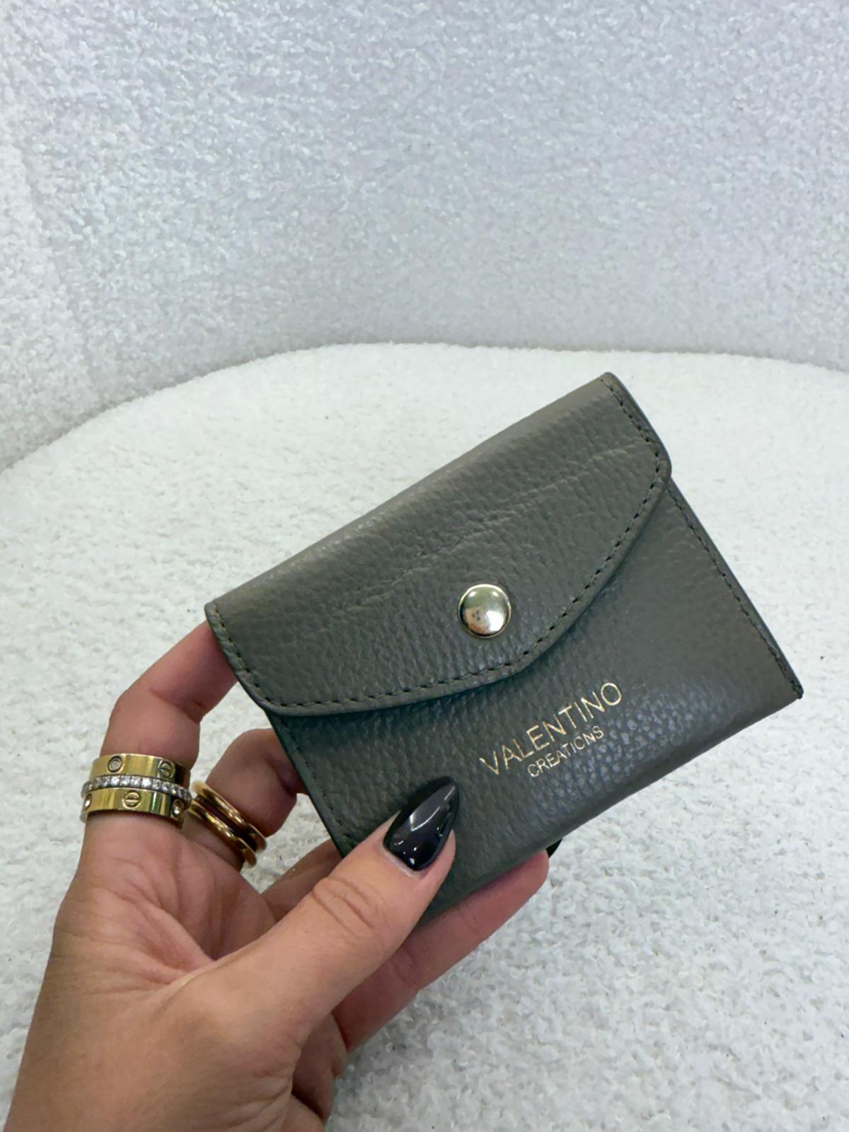 Porta-Cartões Valentino Creations – 100% Pele | Made in Italy