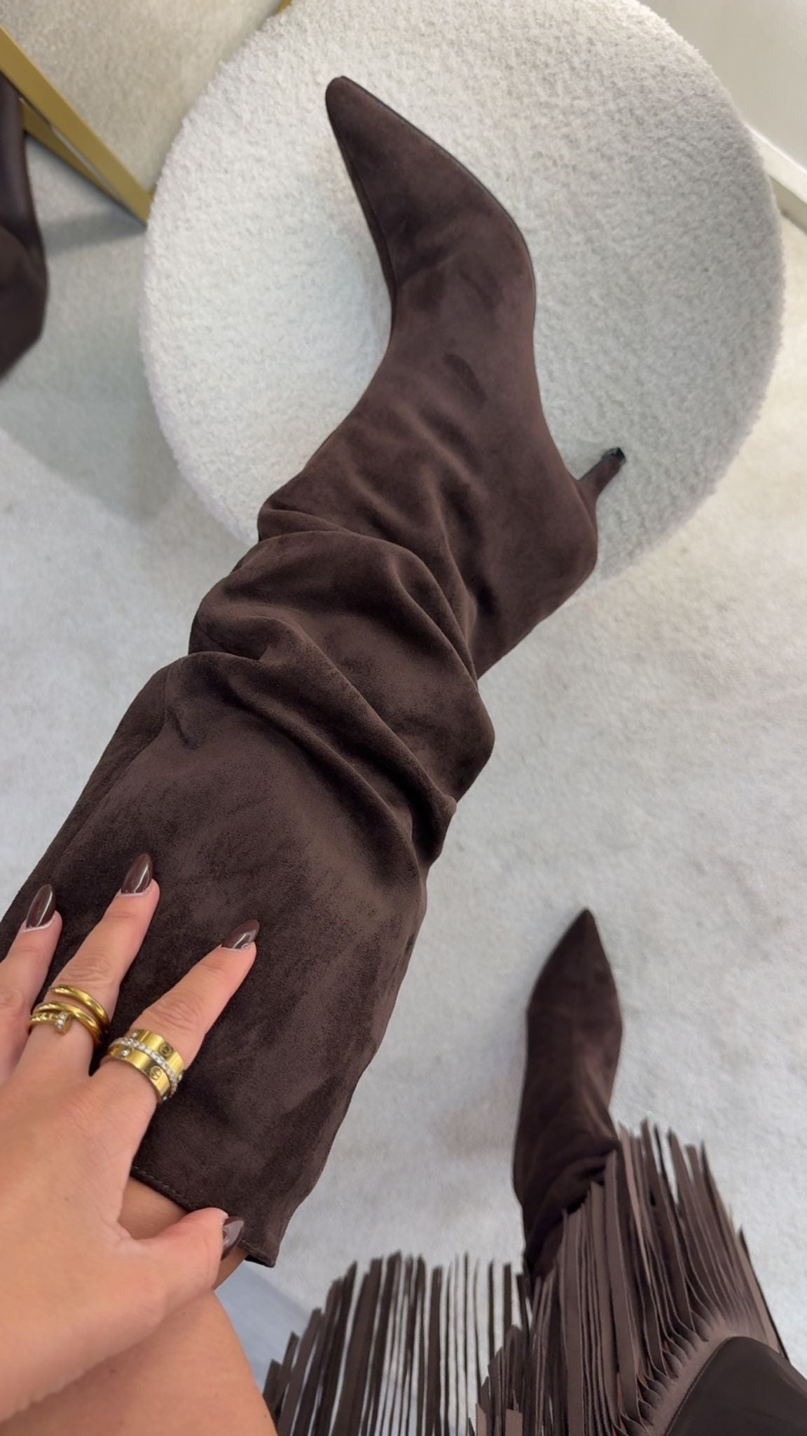 Botas Velvet Brown