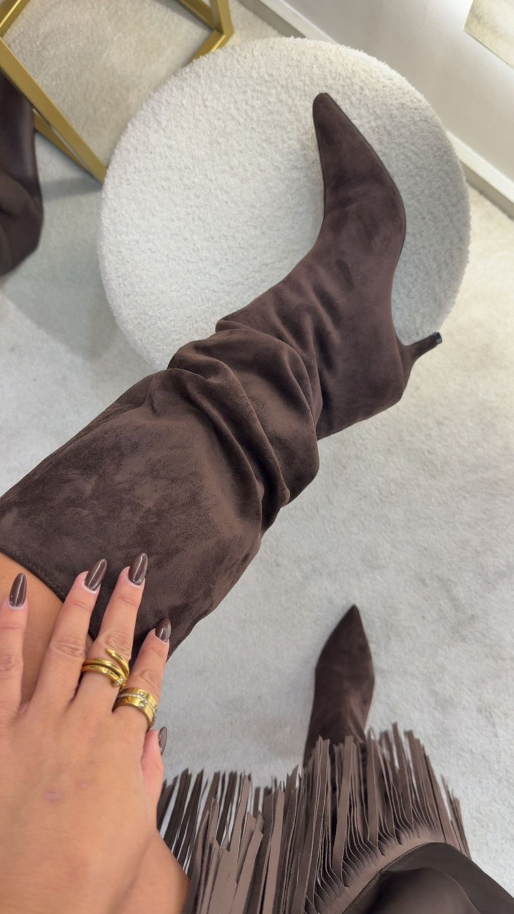 Botas Velvet Brown