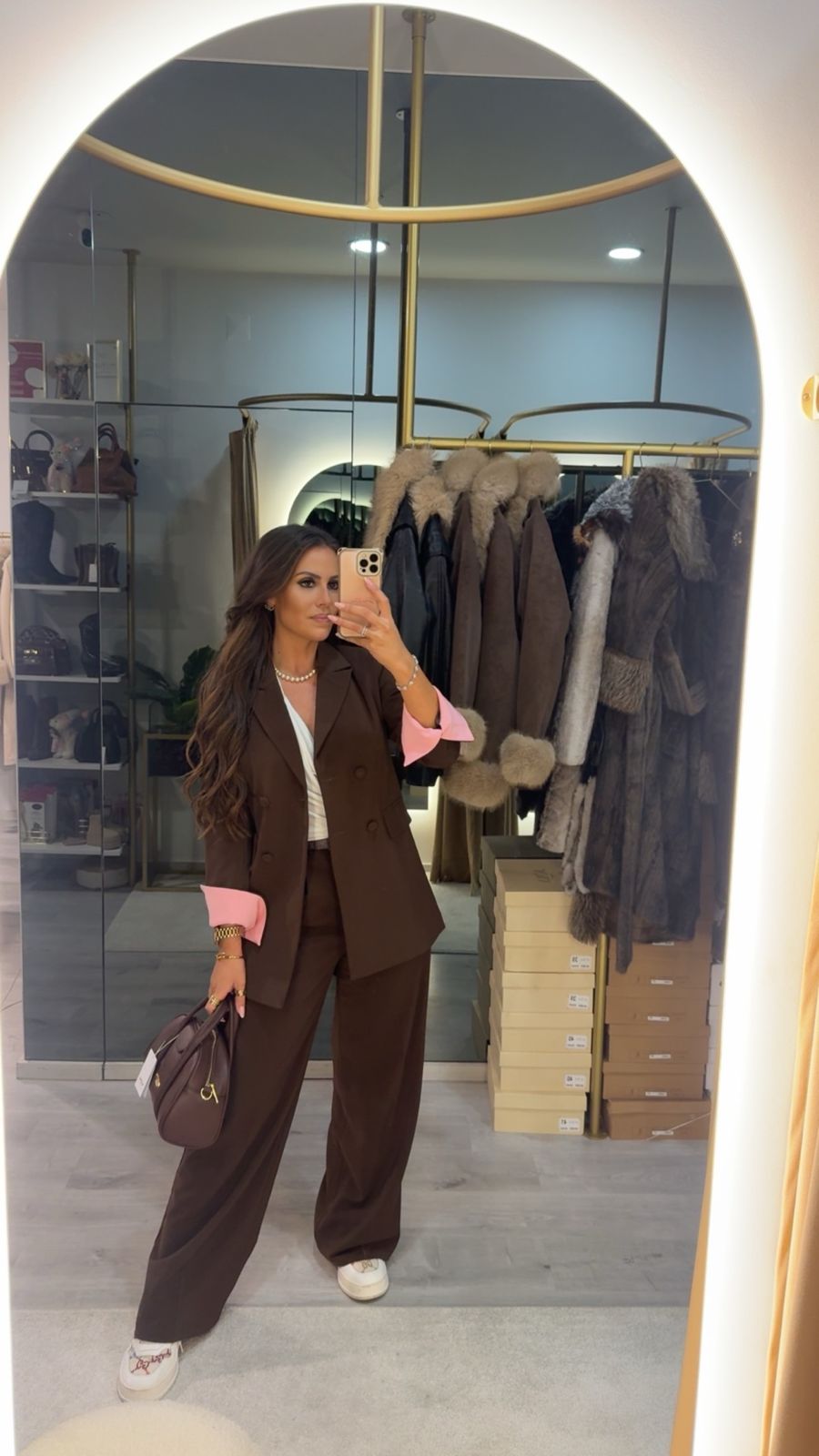 Blazer Chocolate Elegance