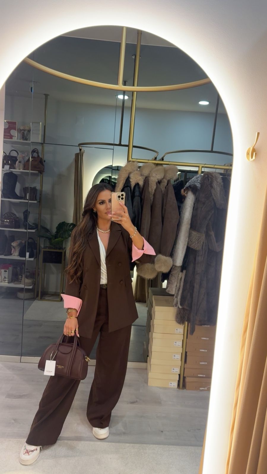 Blazer Chocolate Elegance