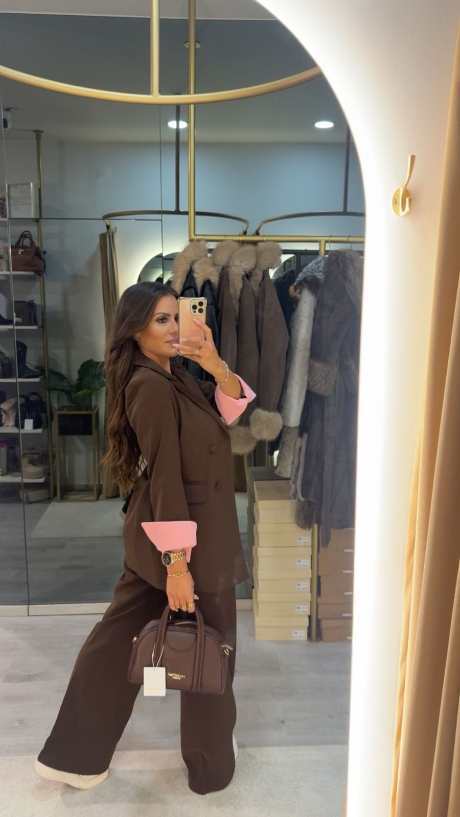 Blazer Chocolate Elegance