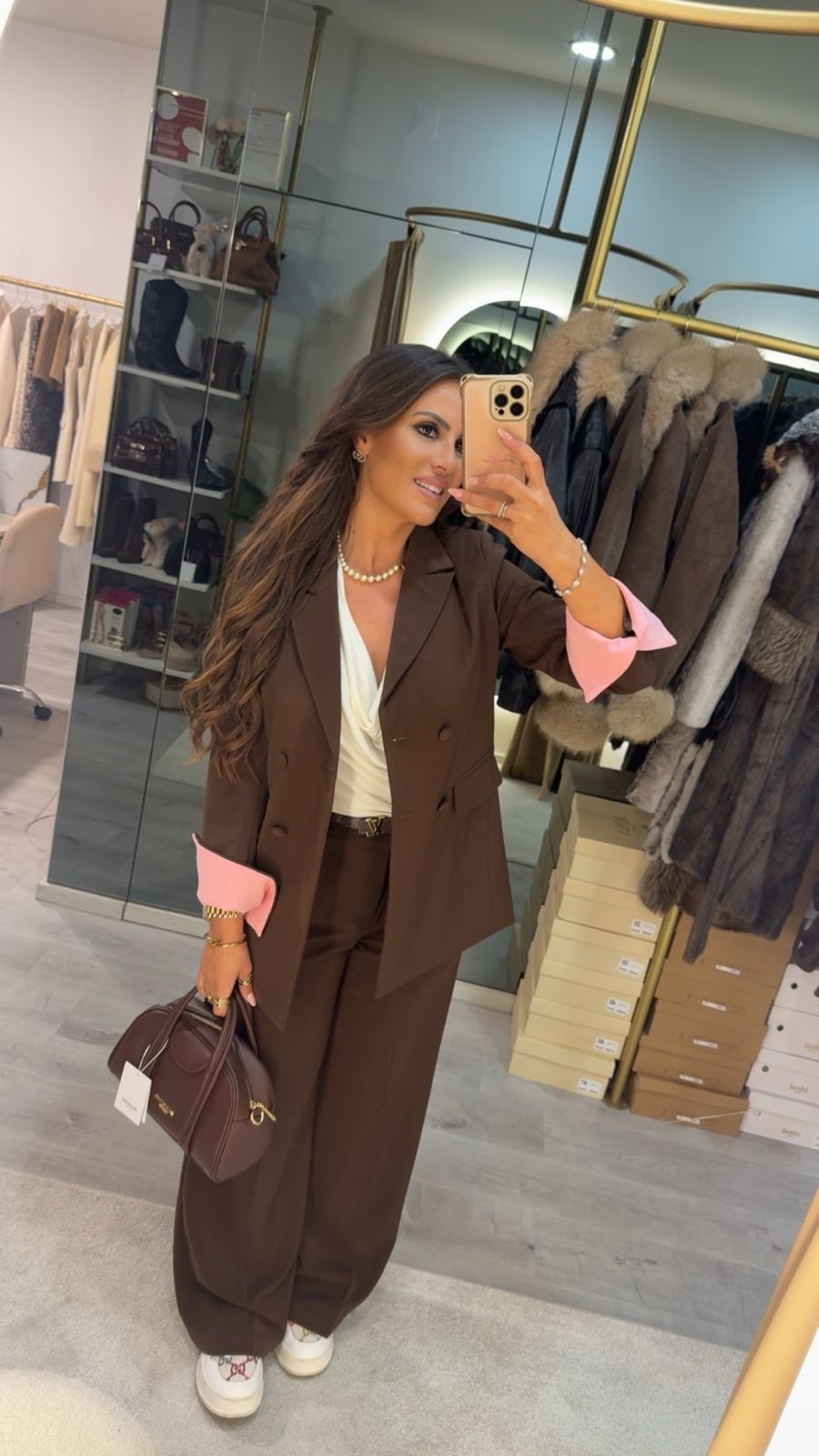 Blazer Chocolate Elegance