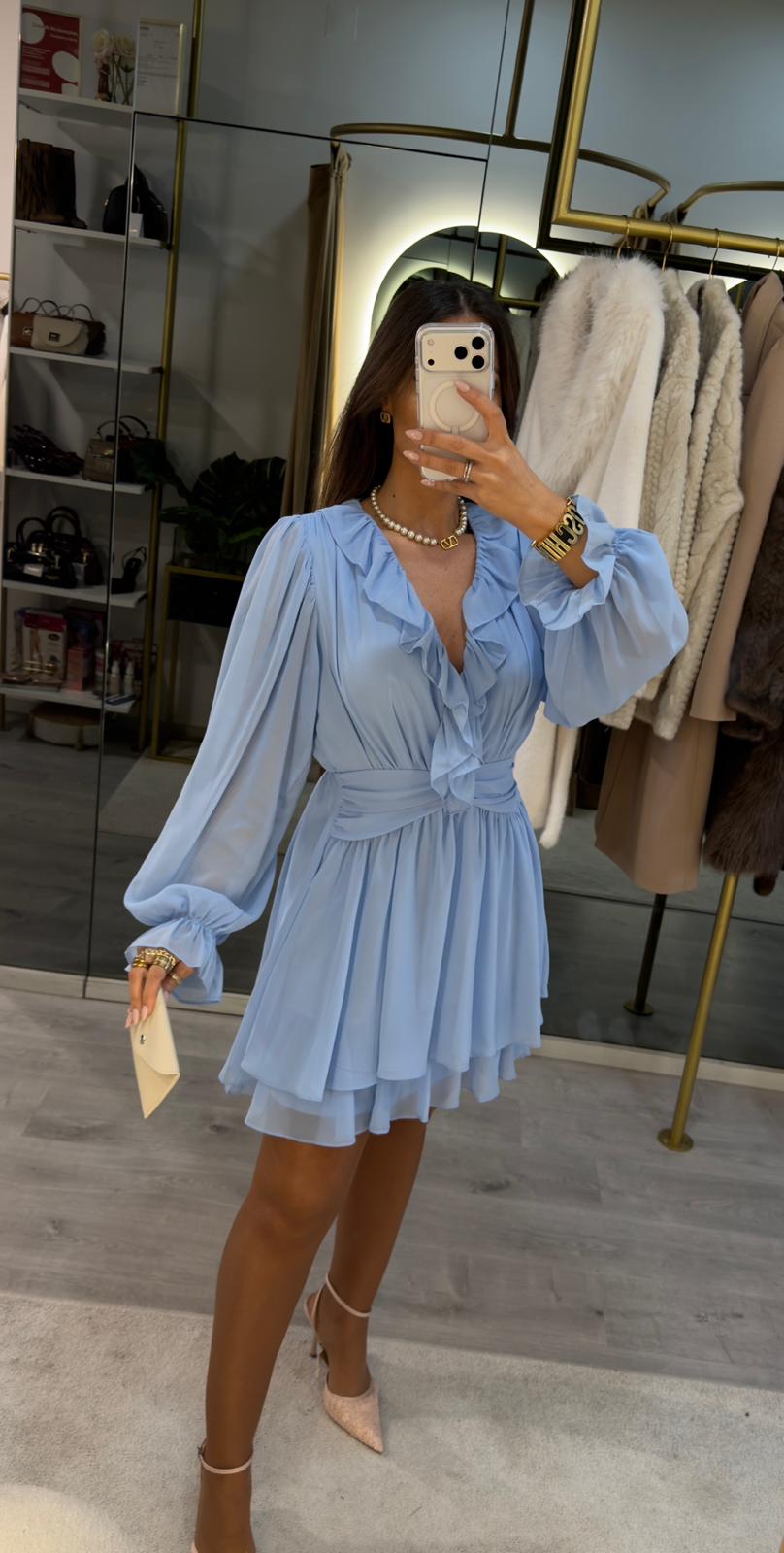 Vestido Romantic Flow