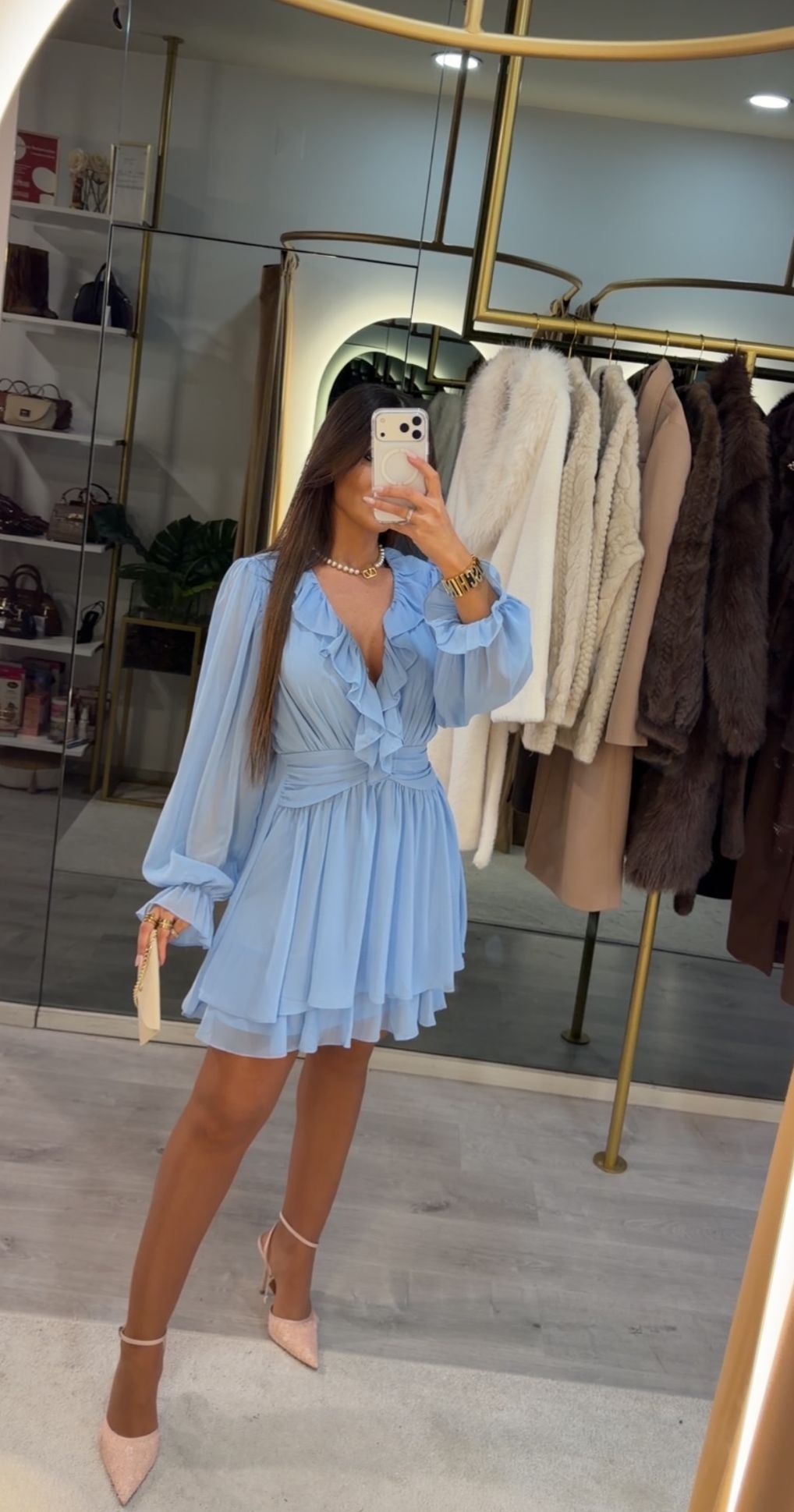 Vestido Romantic Flow