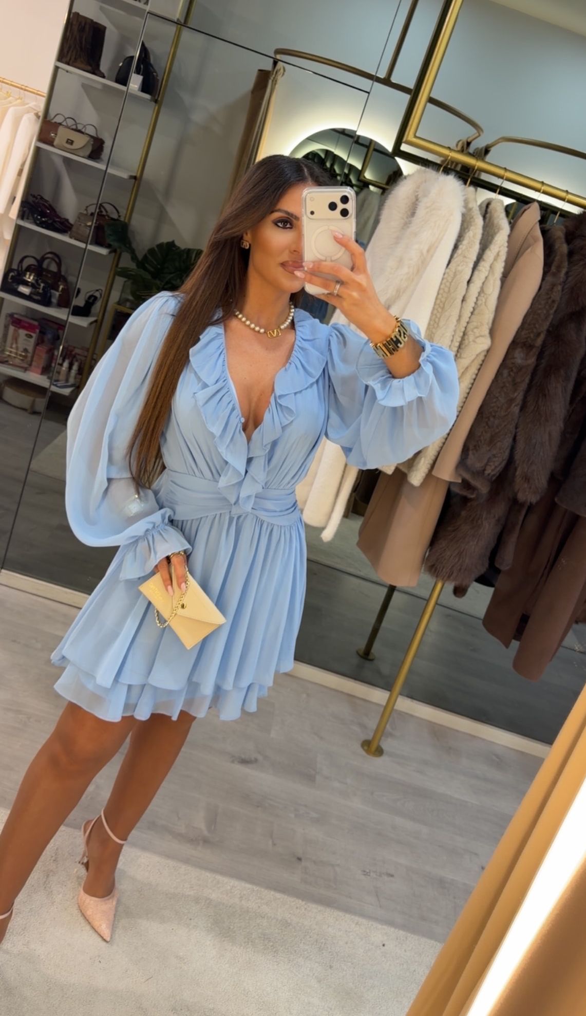 Vestido Romantic Flow